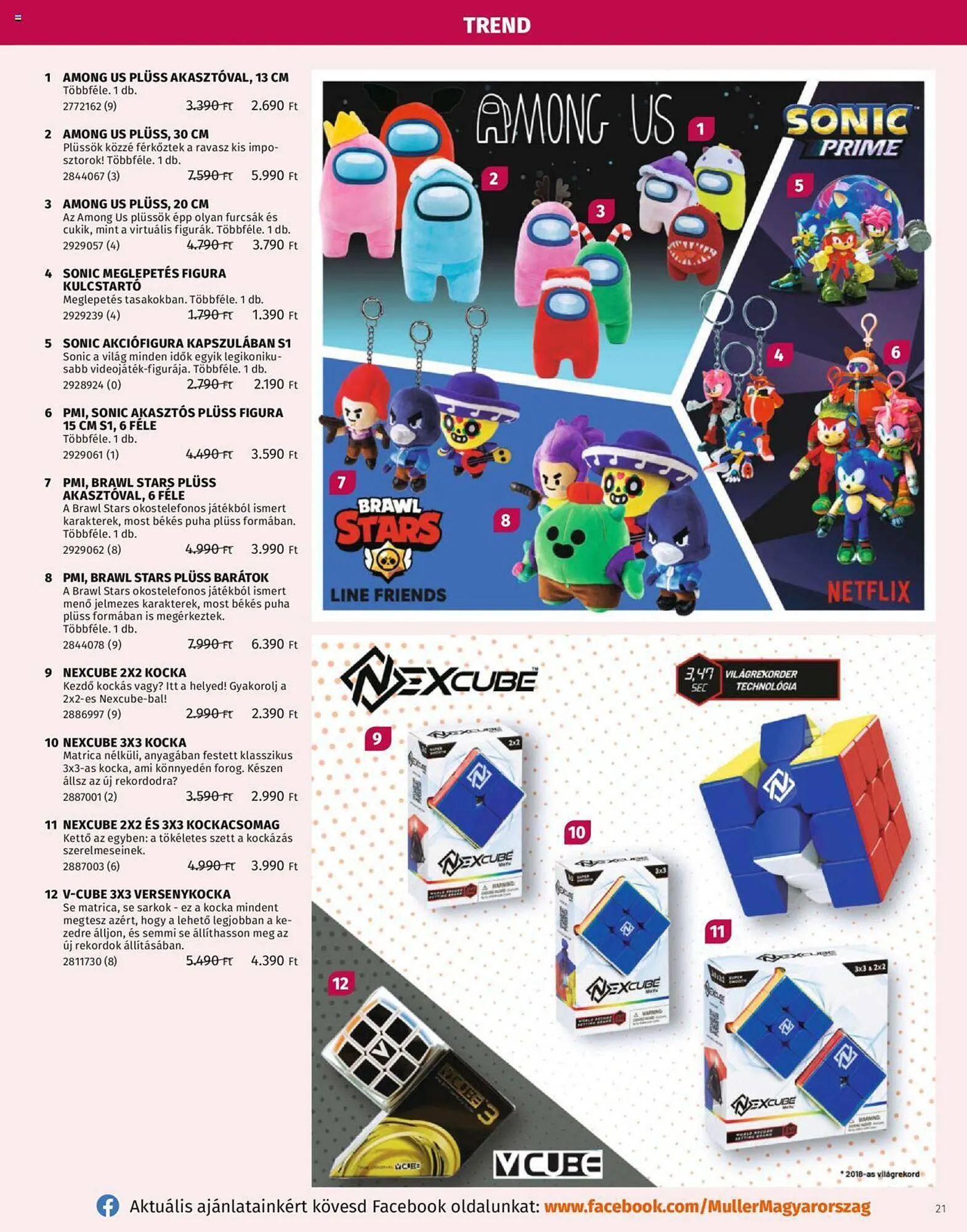 Katalógus Müller akciós újság október 30.-tól december 31.-ig 2023. - Oldal 21