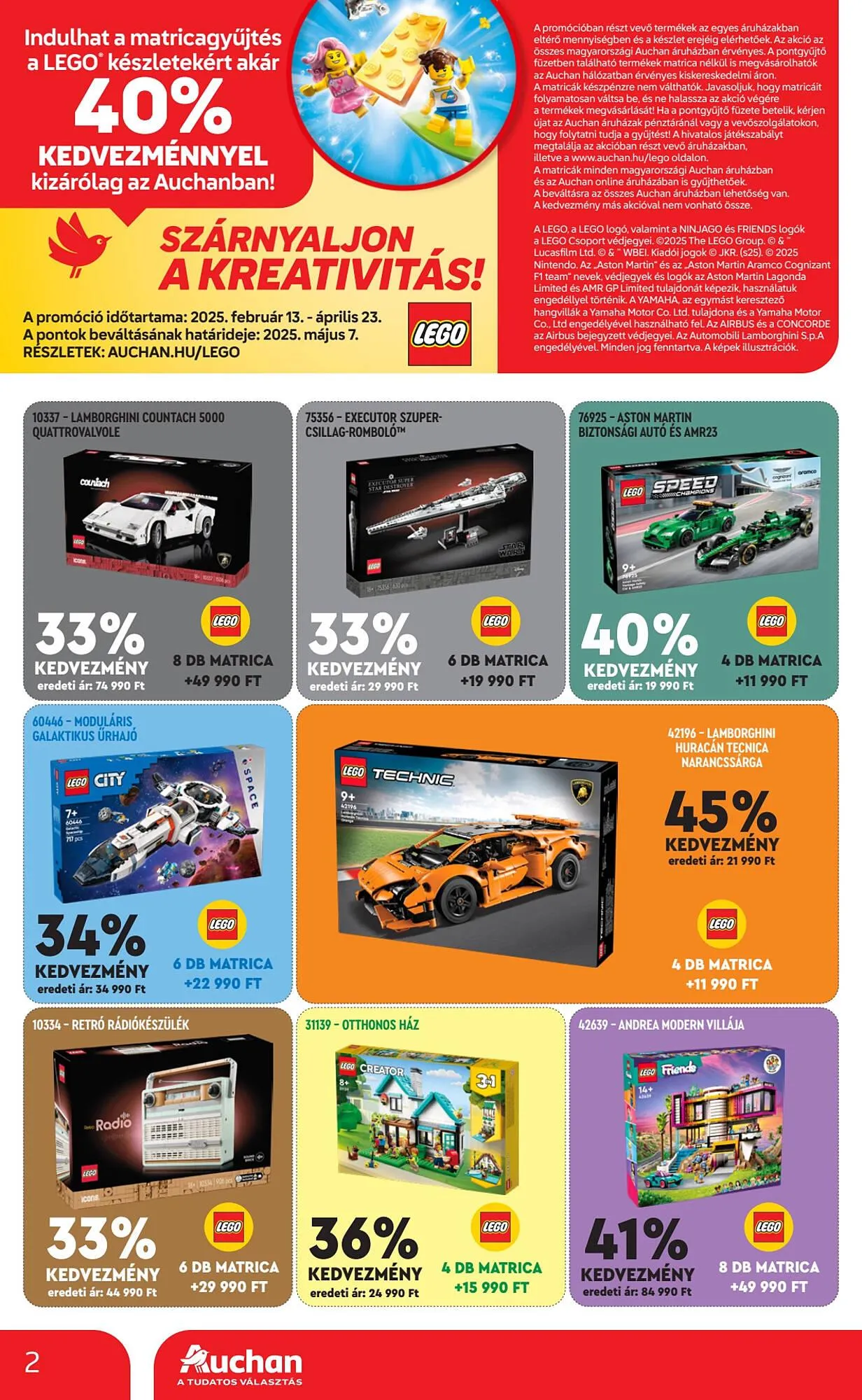 Katalógus Auchan akciós újság március 27.-tól április 16.-ig 2025. - Oldal 2