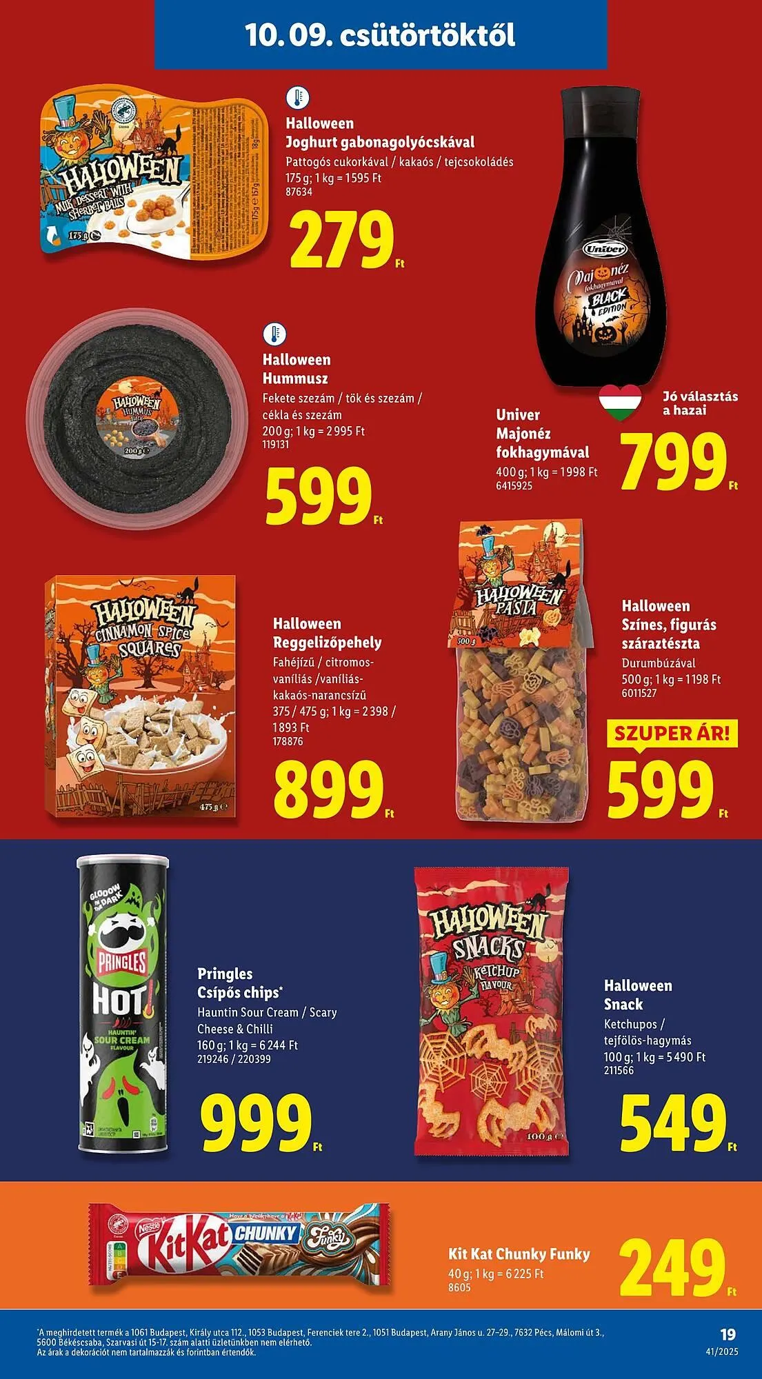 Katalógus Lidl akciós újság október 9.-tól október 15.-ig 2025. - Oldal 19