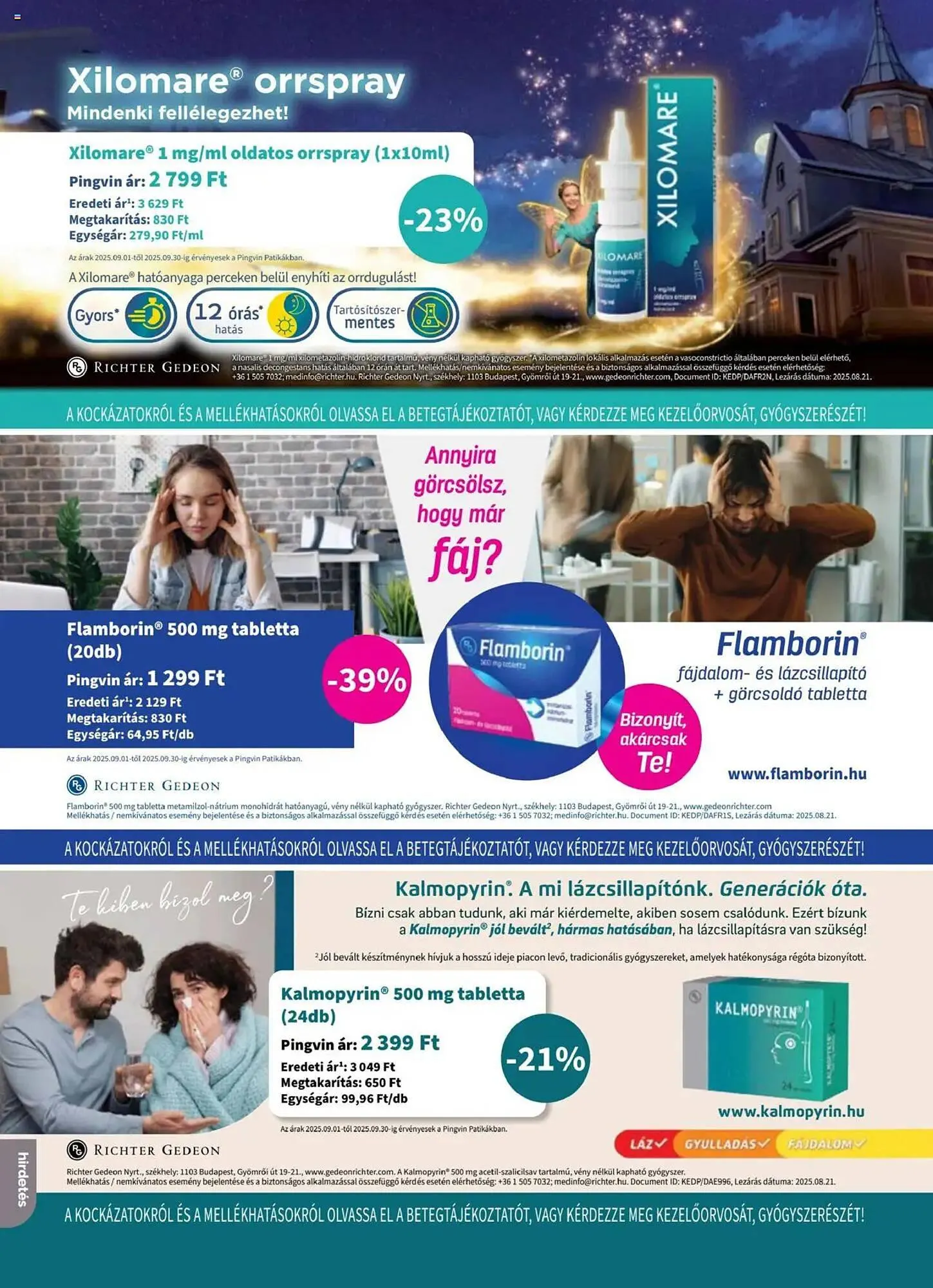 Katalógus Pingvin Patika akciós újság szeptember 1.-tól szeptember 30.-ig 2025. - Oldal 4