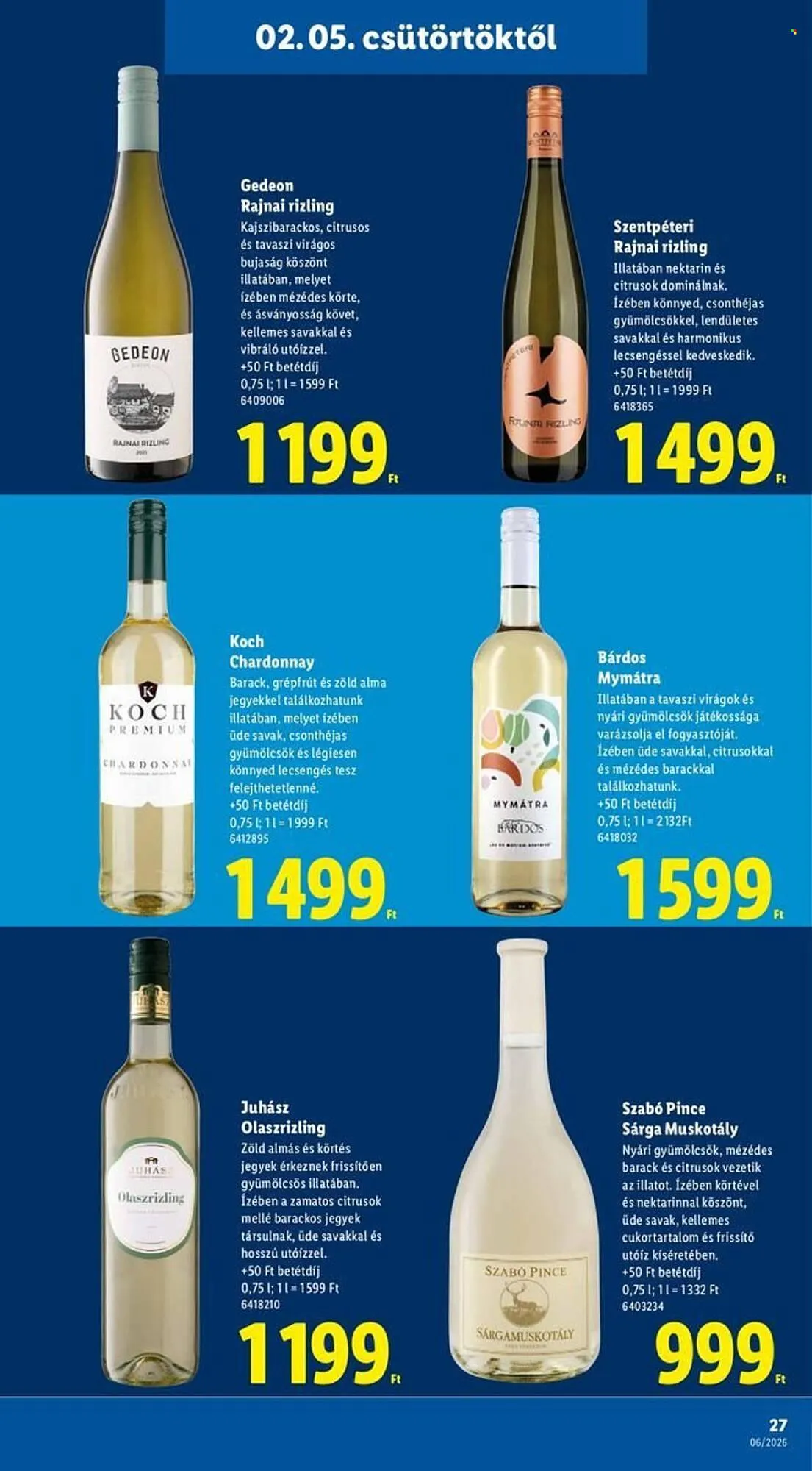 Katalógus Lidl akciós újság február 5.-tól február 11.-ig 2026. - Oldal 27