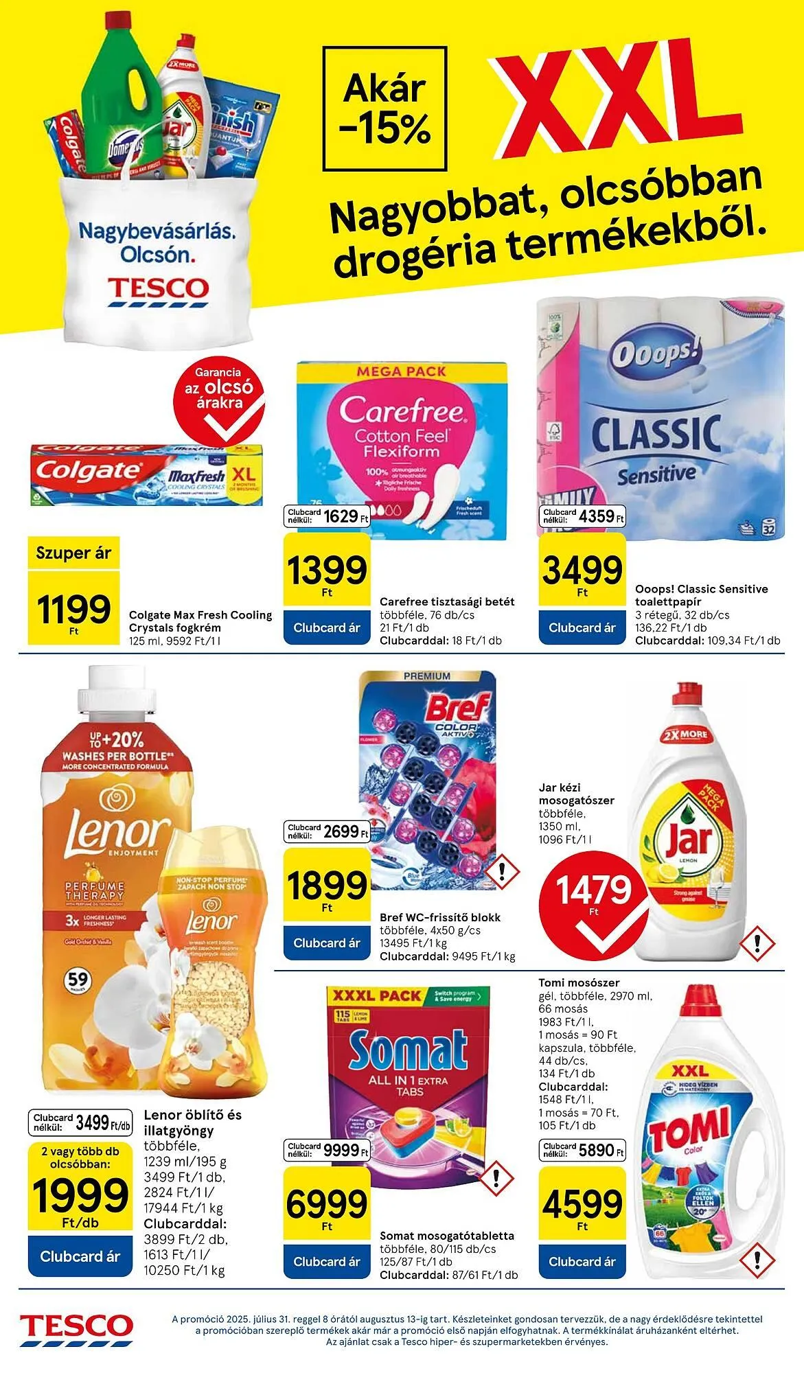 Katalógus Tesco akciós újság július 31.-tól augusztus 6.-ig 2025. - Oldal 10