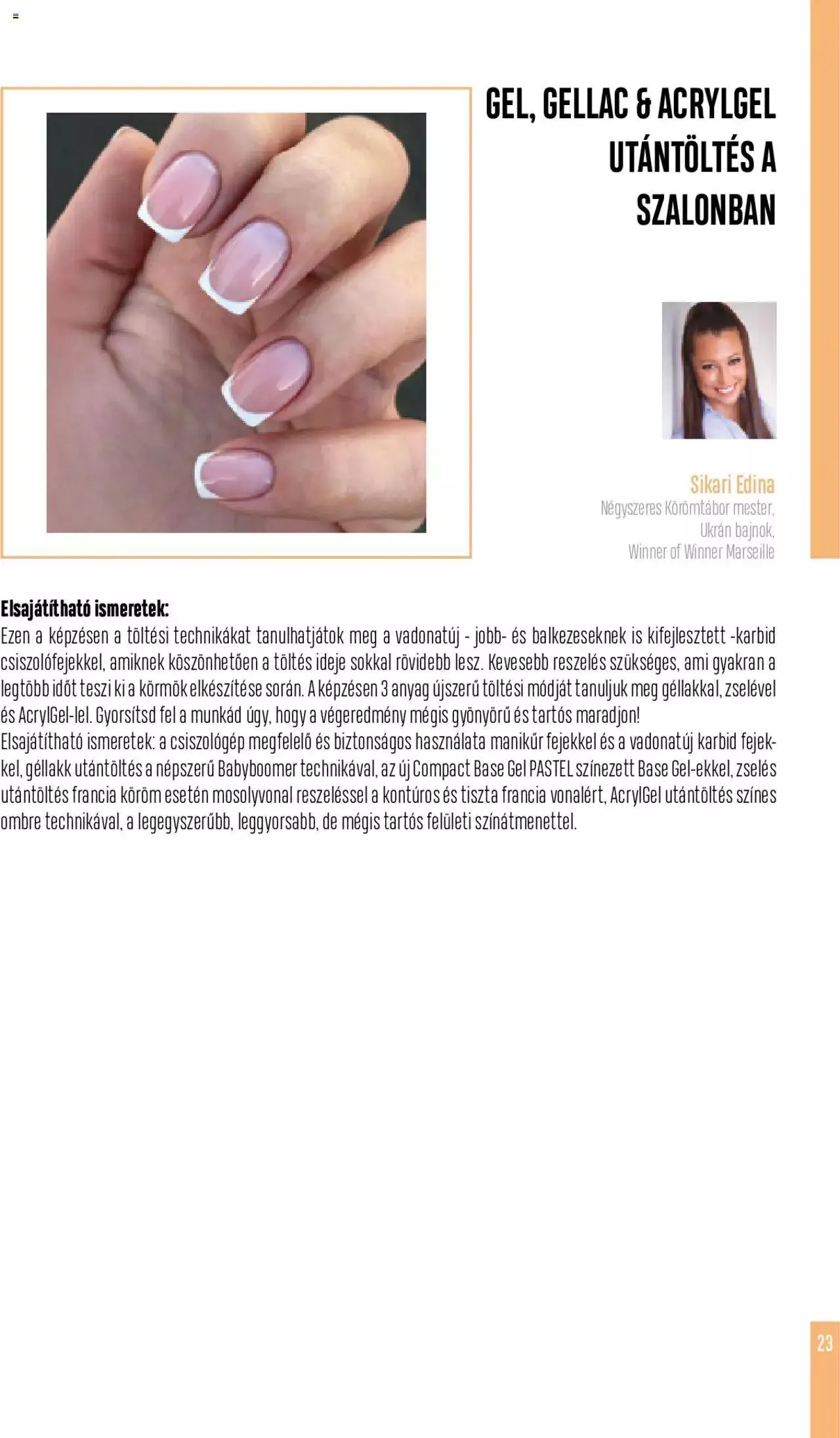 Katalógus Crystal Nails - Akciós újság június 1.-tól december 31.-ig 2023. - Oldal 23