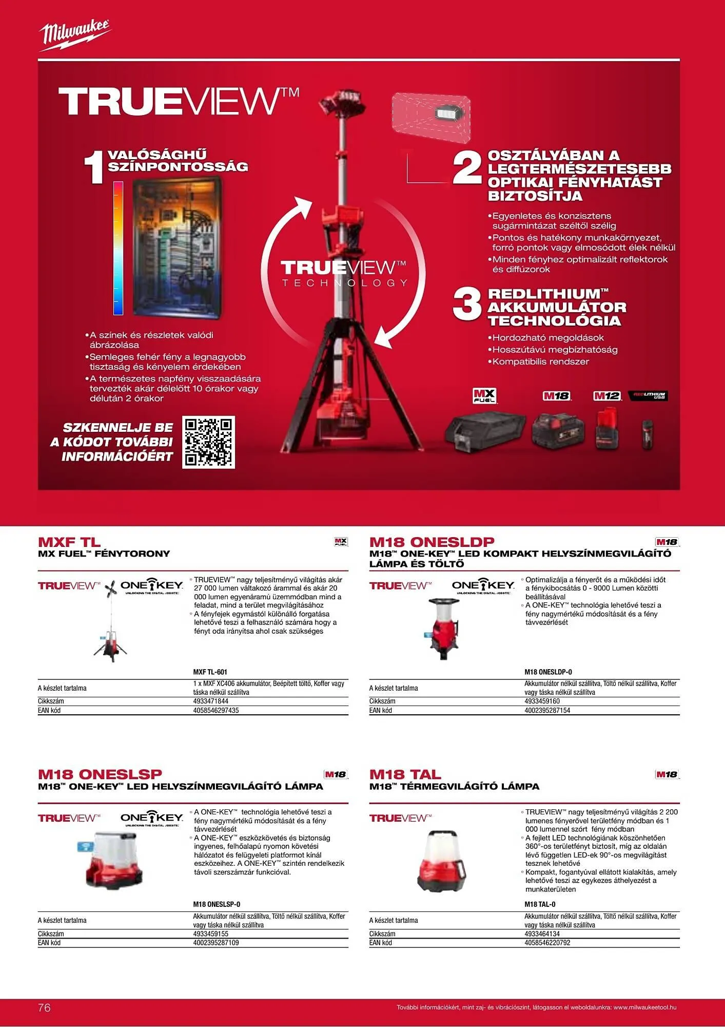 Katalógus Milwaukeetool akciós újság augusztus 14.-tól december 31.-ig 2025. - Oldal 76