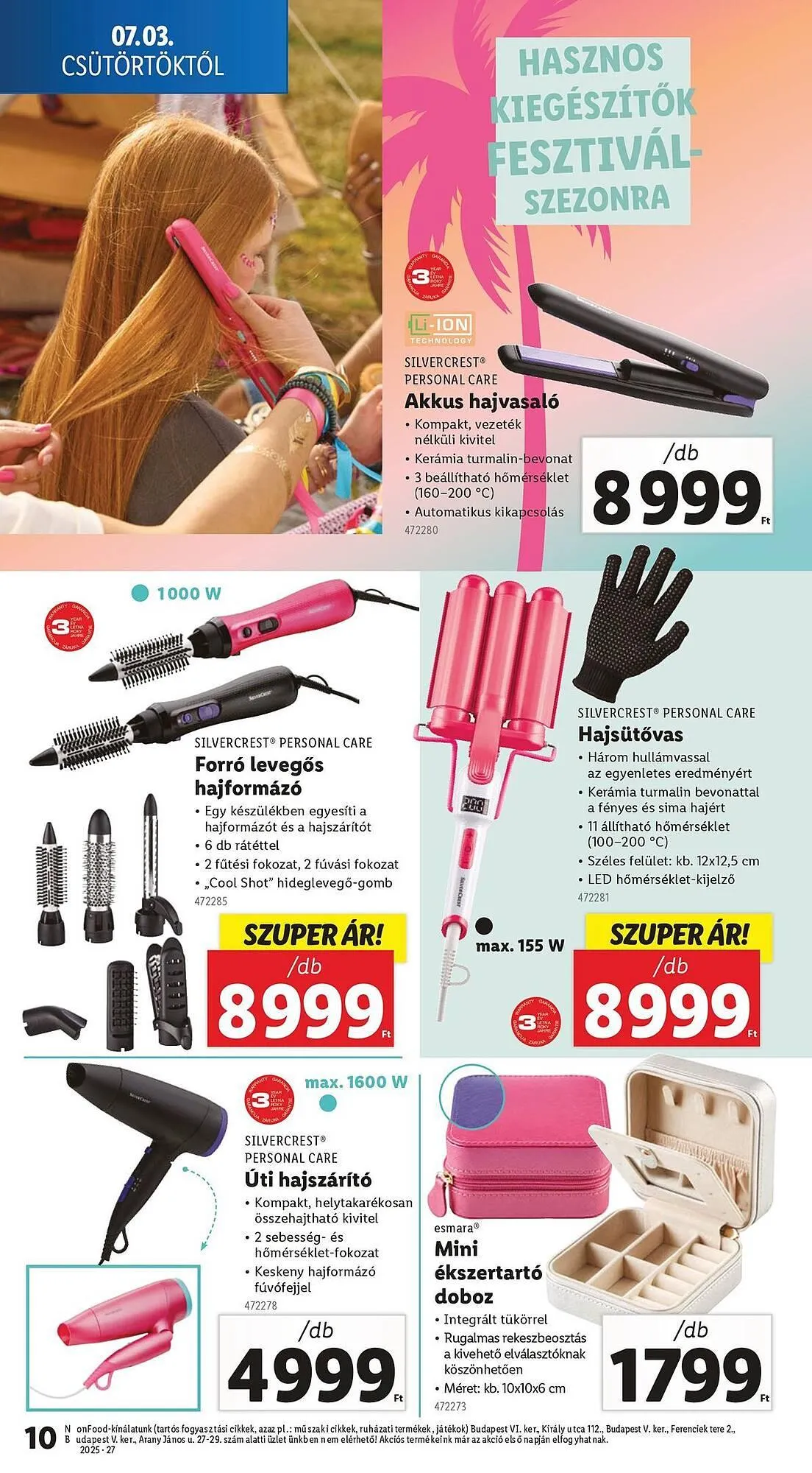 Katalógus Lidl akciós újság július 3.-tól július 9.-ig 2025. - Oldal 10