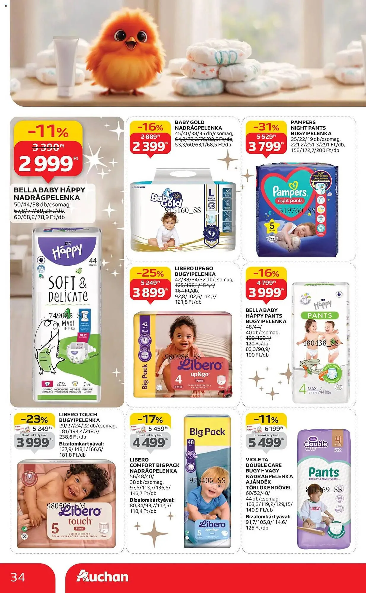Katalógus Auchan akciós újság december 24.-tól január 21.-ig 2026. - Oldal 34