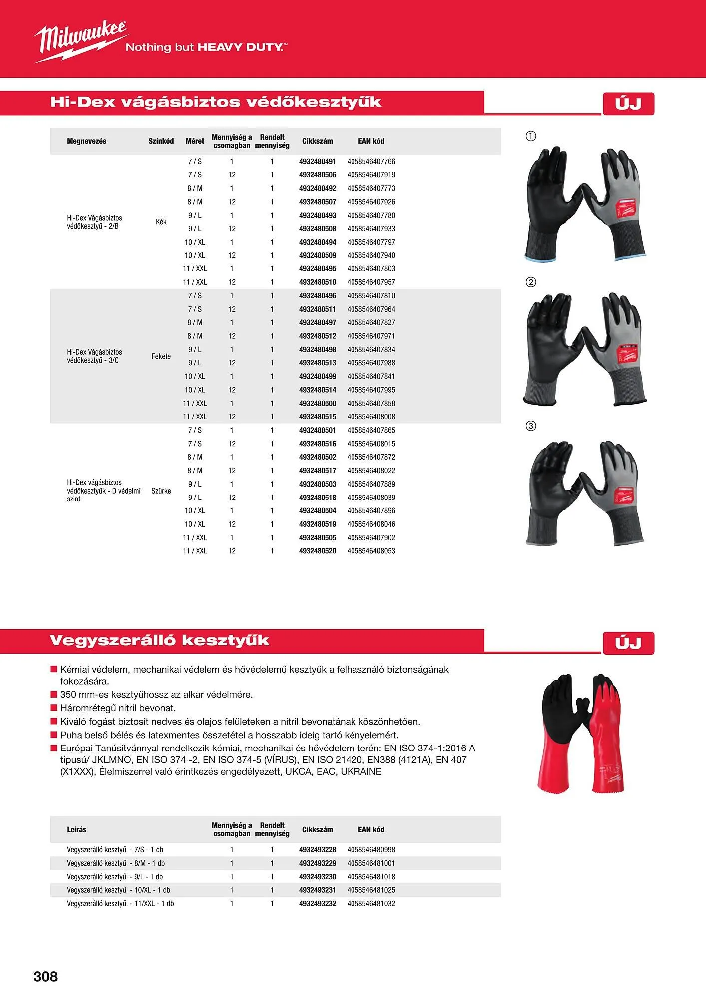 Katalógus Milwaukeetool akciós újság augusztus 14.-tól december 31.-ig 2024. - Oldal 308
