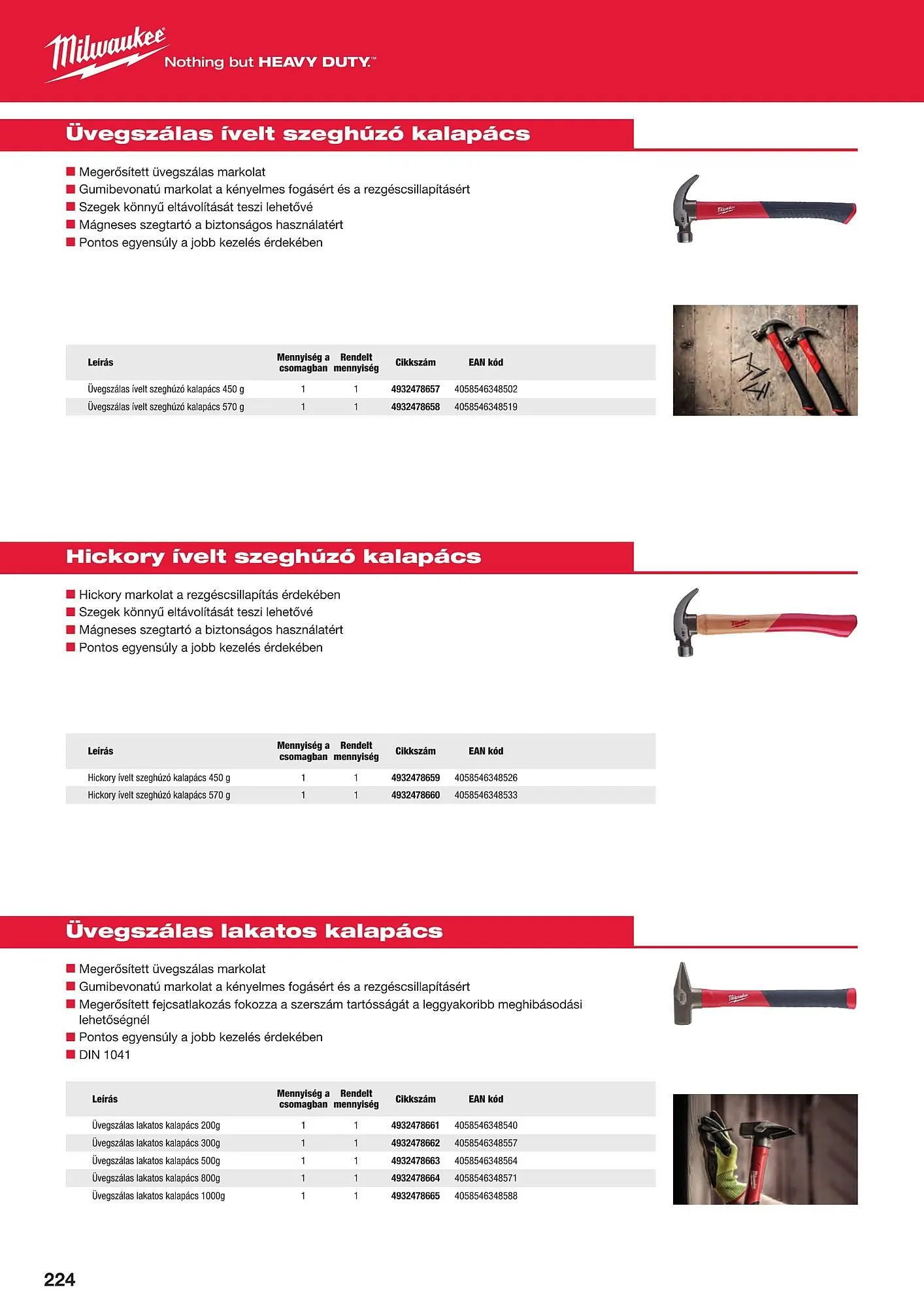 Katalógus Milwaukee akciós újság szeptember 16.-tól december 31.-ig 2025. - Oldal 224