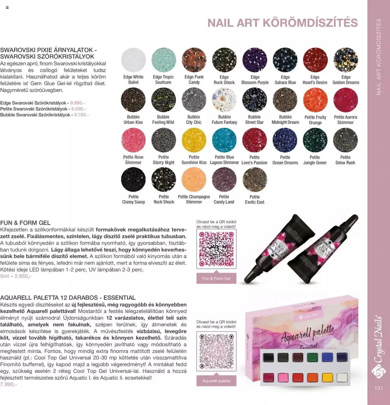 Katalógus Crystal Nails - Nagykatalógus 22/23 március 8.-tól december 31.-ig 2023. - Oldal 131