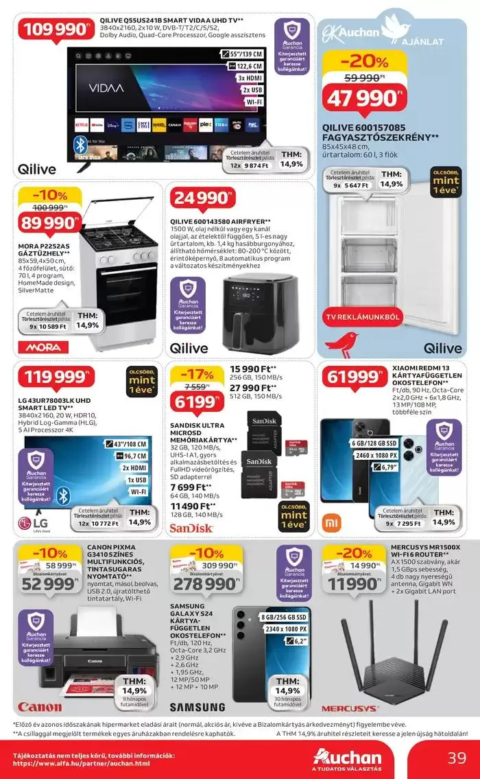 Katalógus Catalog Auchan január 6.-tól január 15.-ig 2025. - Oldal 39