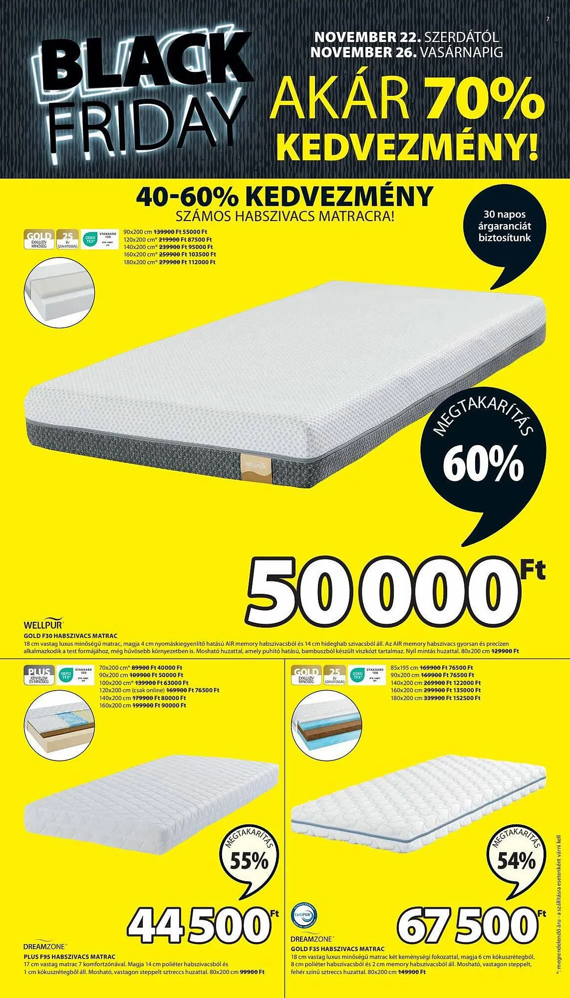 Katalógus JYSK akciós újság november 22.-tól november 26.-ig 2023. - Oldal 7