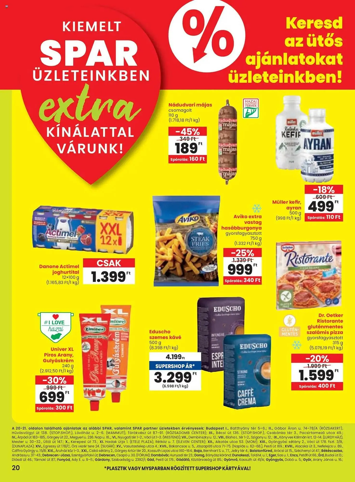 Katalógus Spar akciós újság április 3.-tól április 9.-ig 2025. - Oldal 1