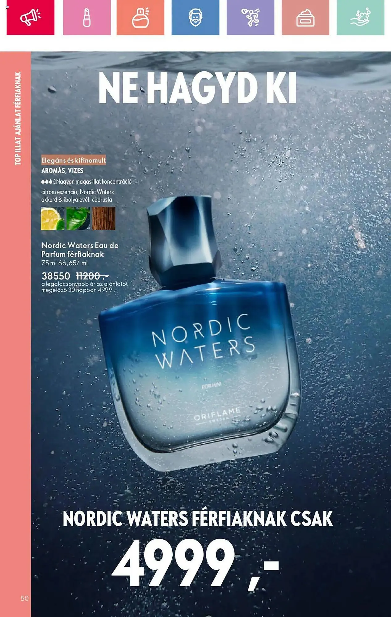 Katalógus Oriflame akciós újság augusztus 17.-tól szeptember 6.-ig 2025. - Oldal 50