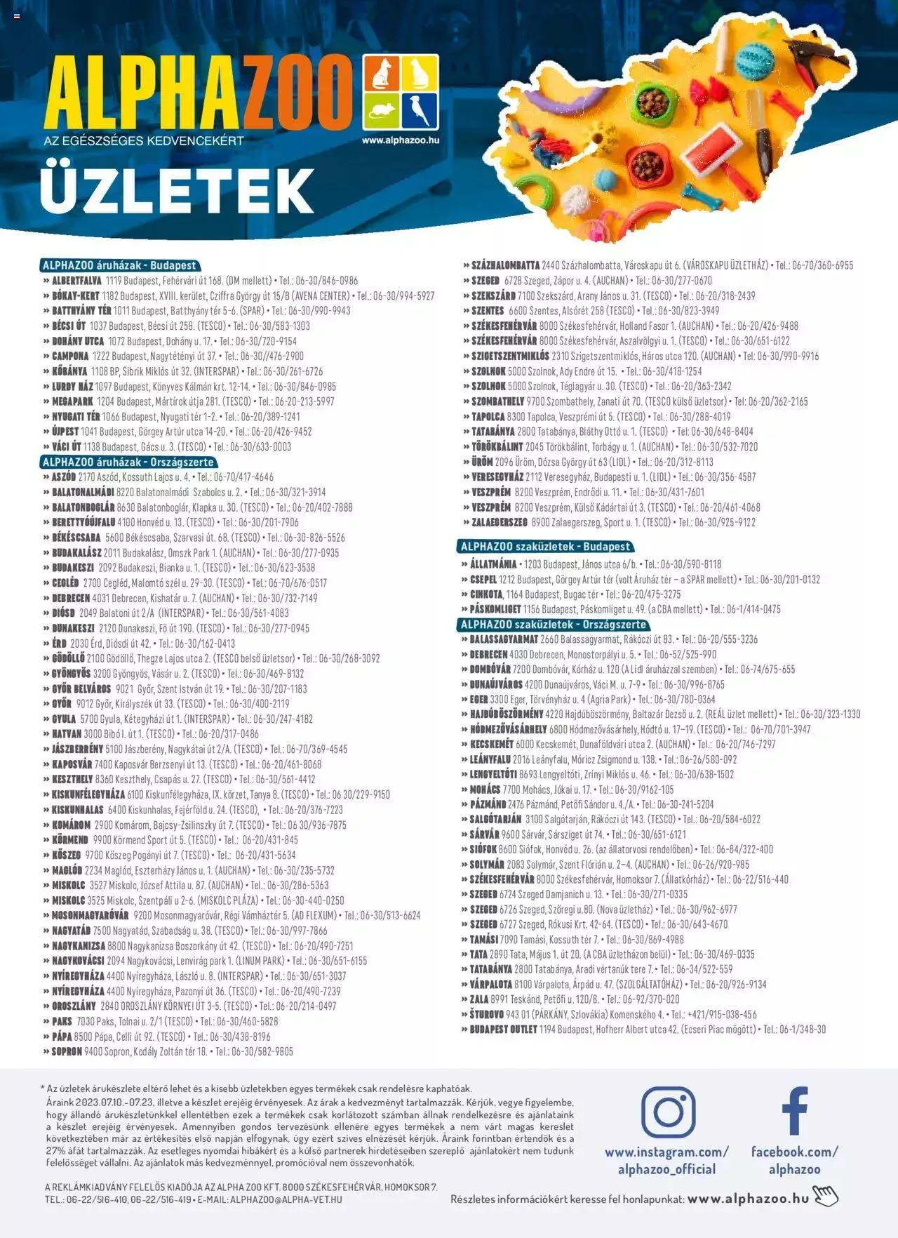 Katalógus AlphaZoo akciós újság július 10.-tól július 23.-ig 2023. - Oldal 12