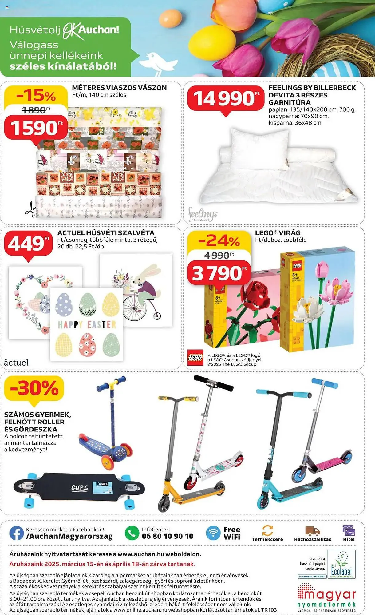 Katalógus Auchan akciós újság március 6.-tól április 19.-ig 2025. - Oldal 14