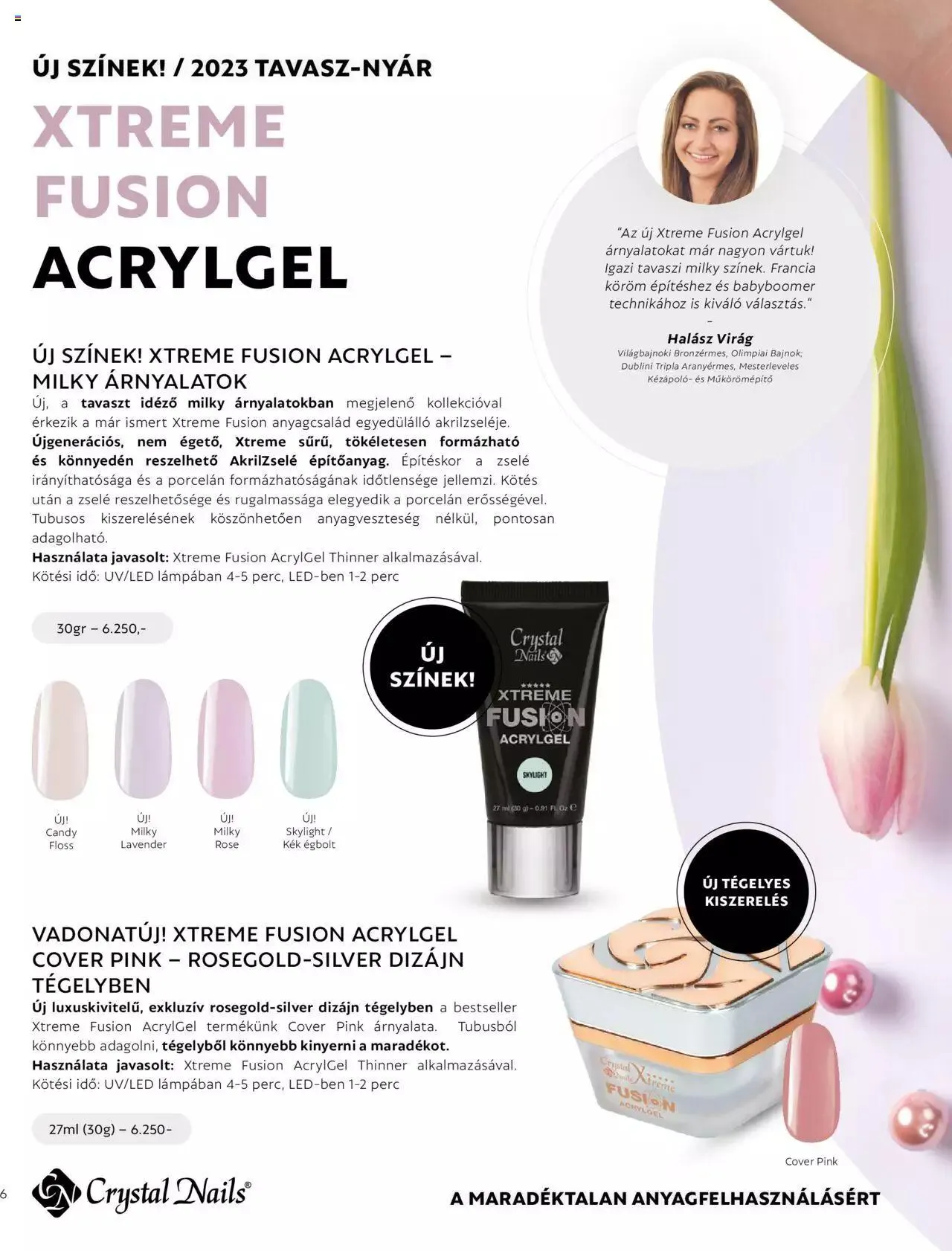 Katalógus Crystal Nails - Tavasz/Nyár katalógus 2023 március 6.-tól december 31.-ig 2023. - Oldal 6