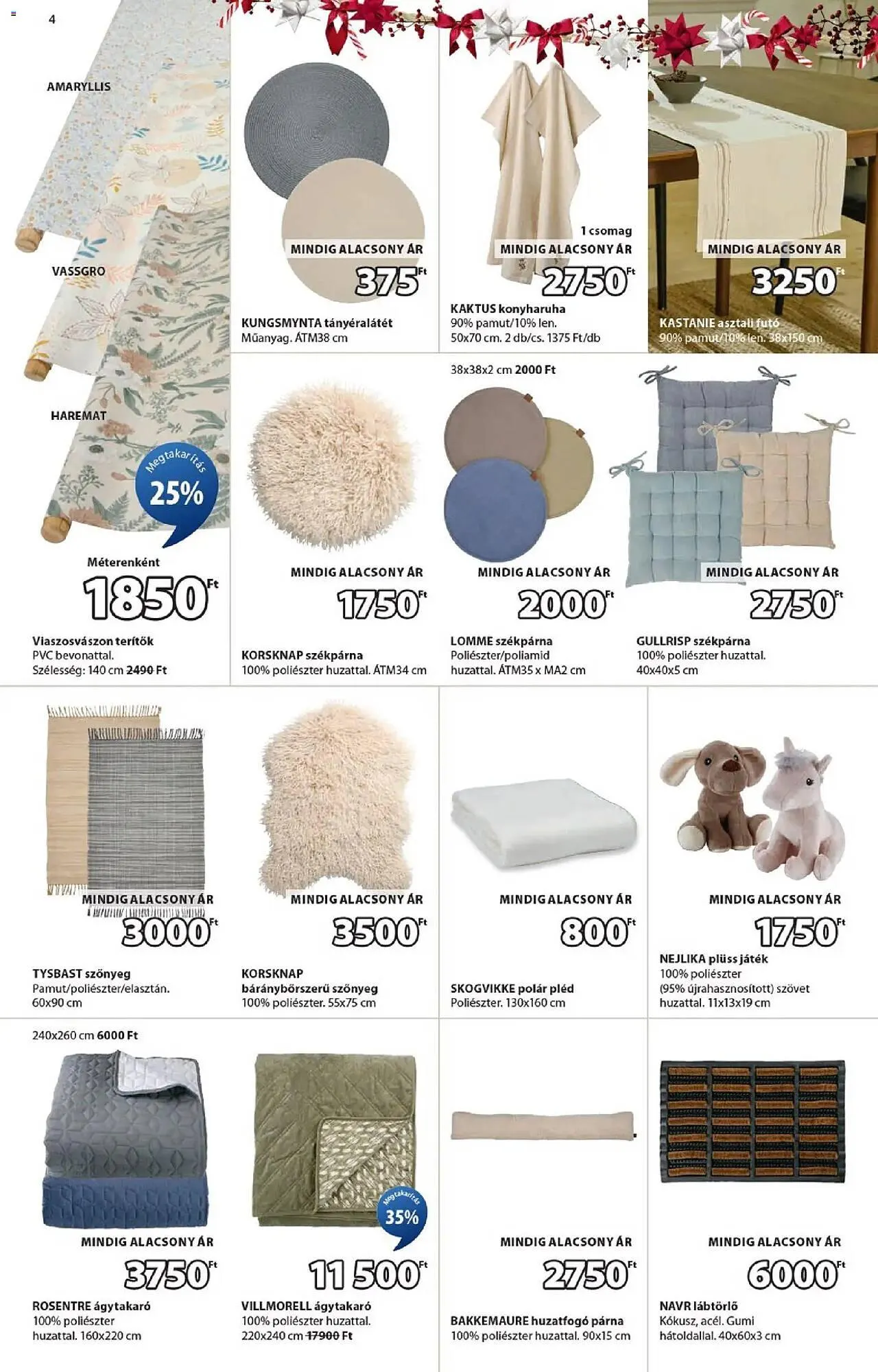 Katalógus JYSK akciós újság december 17.-tól december 30.-ig 2025. - Oldal 4