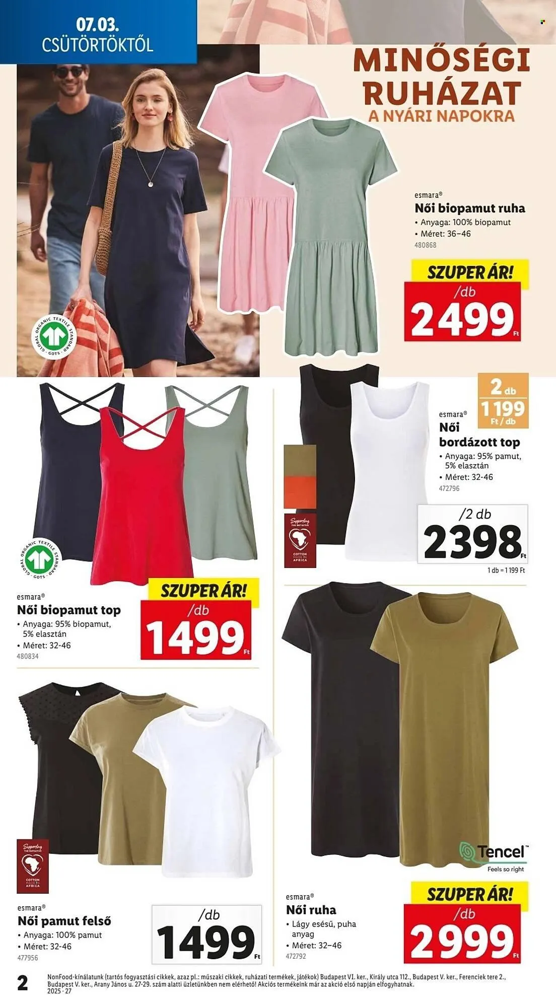 Katalógus Lidl akciós újság július 3.-tól július 9.-ig 2025. - Oldal 1