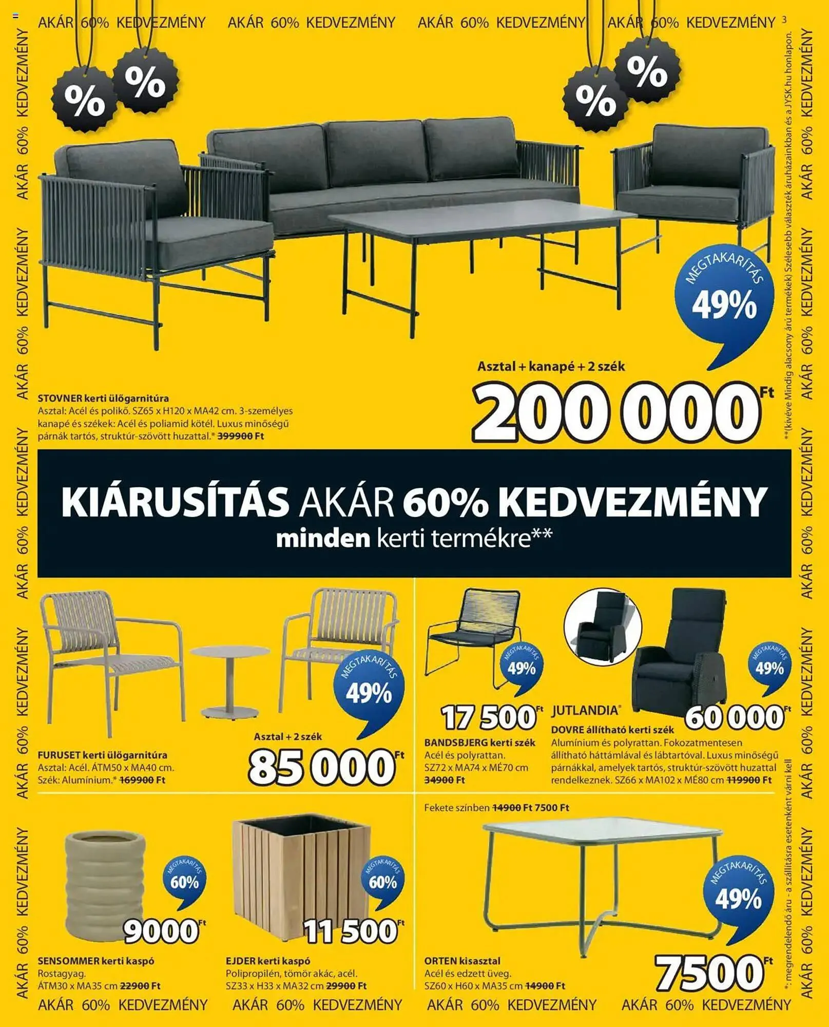 Katalógus JYSK akciós újság július 30.-tól szeptember 2.-ig 2025. - Oldal 3