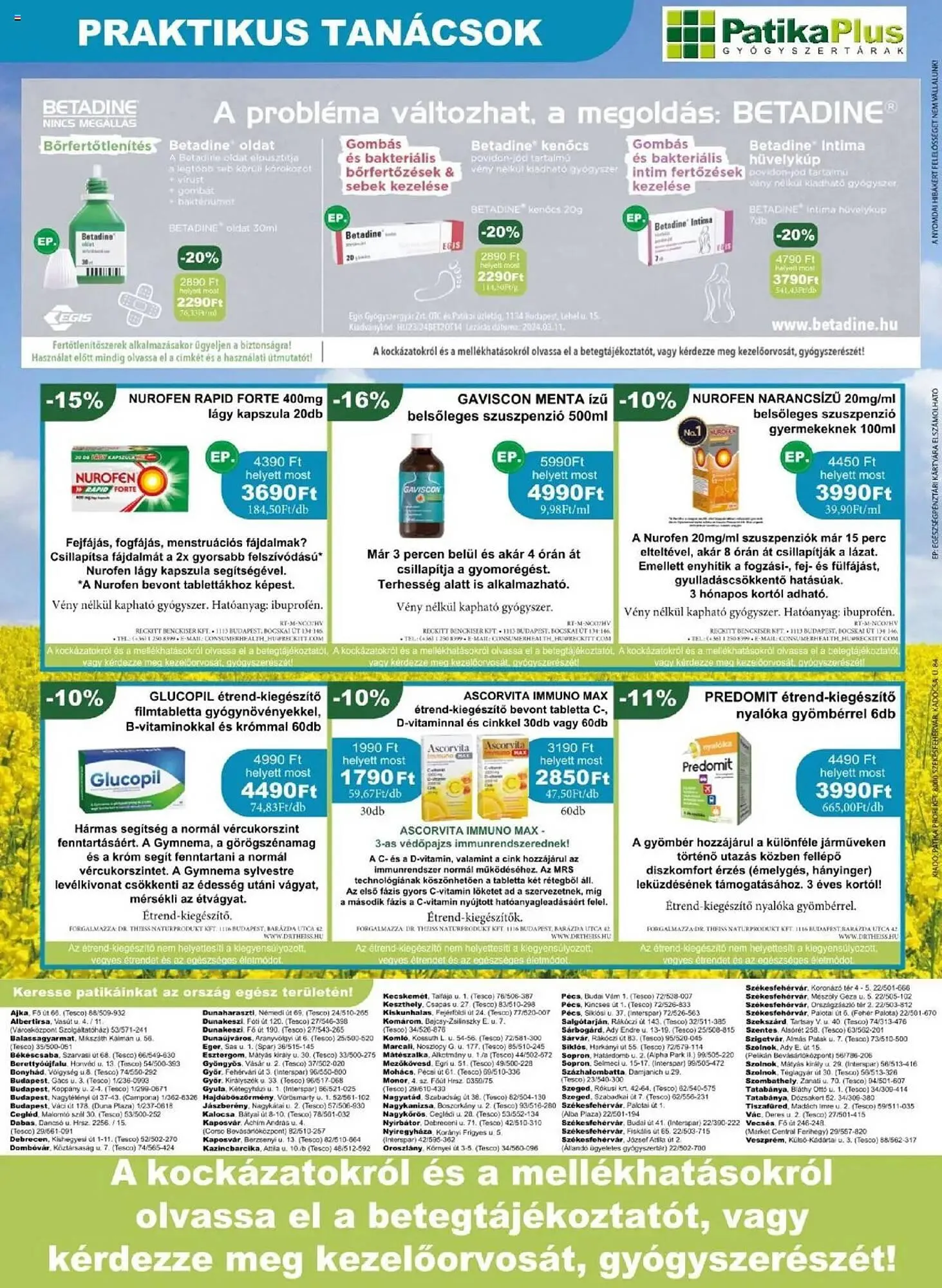 Katalógus PatikaPlus akciós újság június 1.-tól június 30.-ig 2025. - Oldal 8