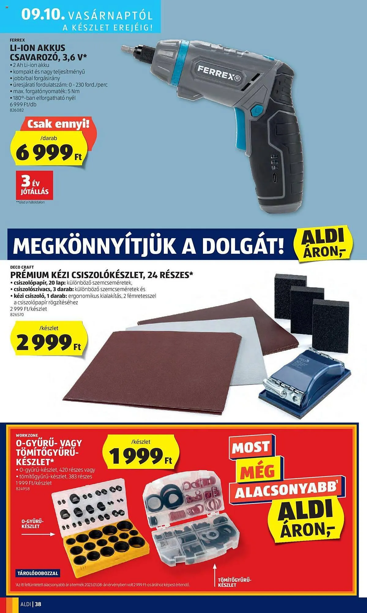 Katalógus ALDI akciós újság szeptember 7.-tól szeptember 13.-ig 2023. - Oldal 40