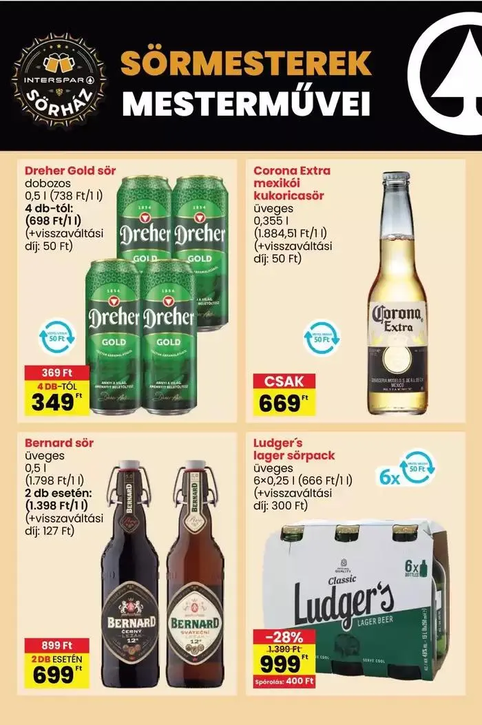 Katalógus INTERSPAR január 30.-tól február 5.-ig 2025. - Oldal 54