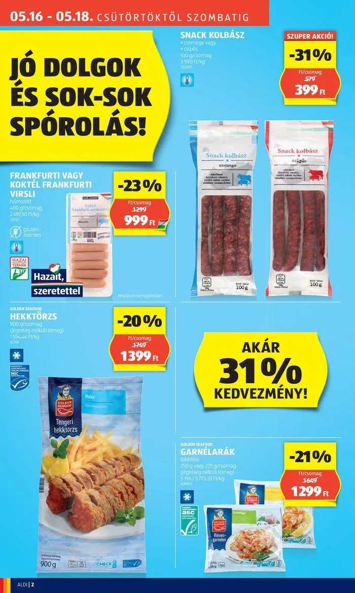 Katalógus Nyitás: Hajdúnánás, Kossuth utca 21. május 16.-tól május 20.-ig 2024. - Oldal 2