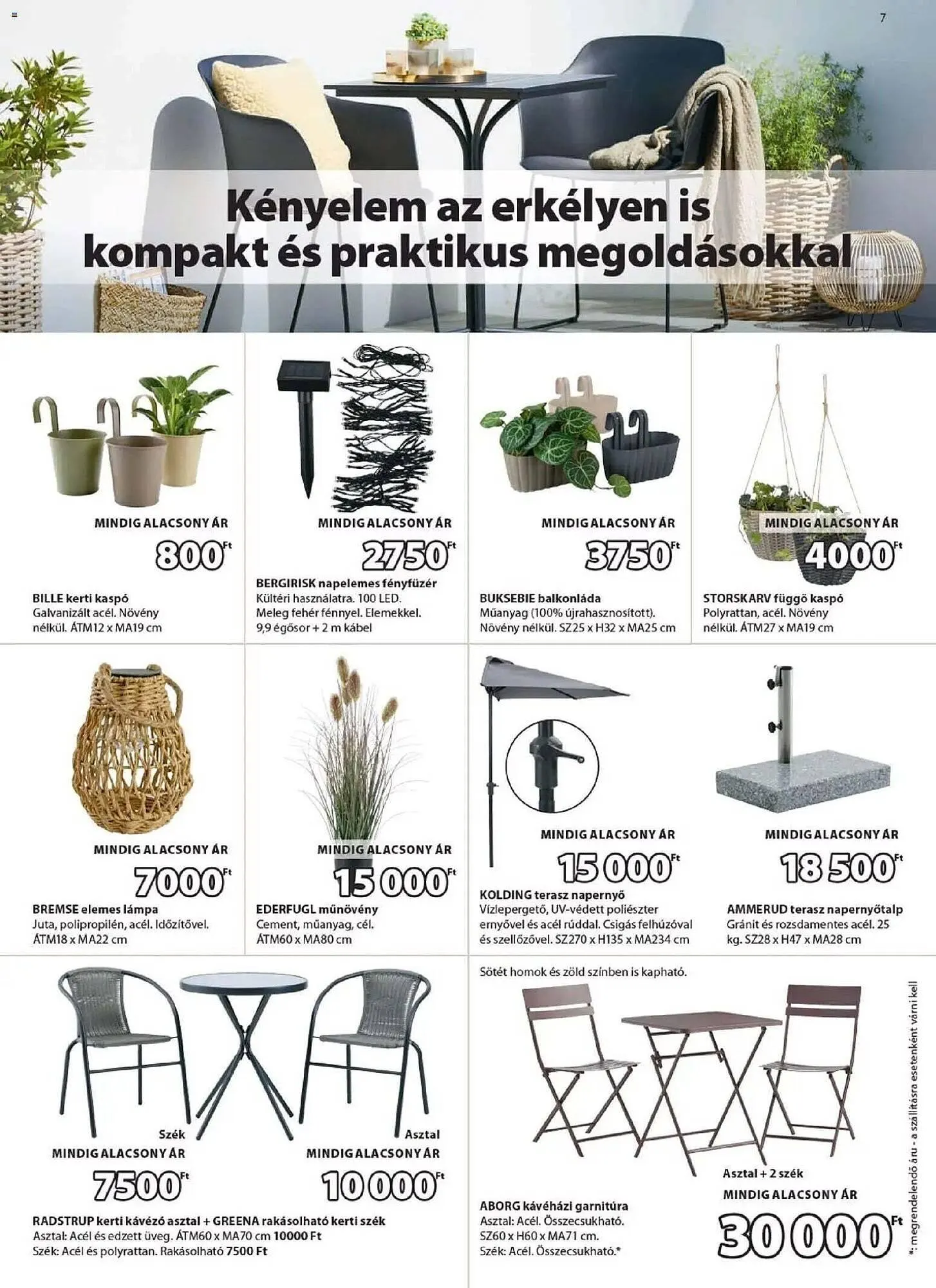 Katalógus JYSK akciós újság április 29.-tól május 17.-ig 2026. - Oldal 7