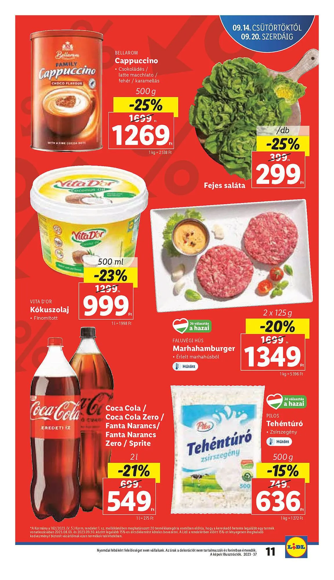 Katalógus Lidl akciós újság szeptember 14.-tól szeptember 20.-ig 2023. - Oldal 11