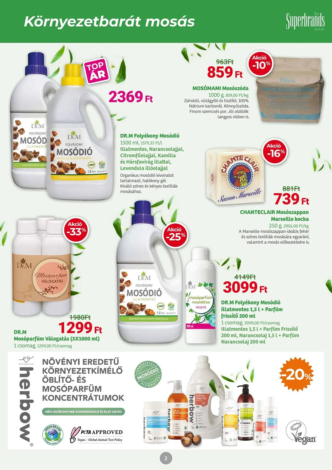 Katalógus Herbaház akciós újság március 3.-tól március 30.-ig 2025. - Oldal 2