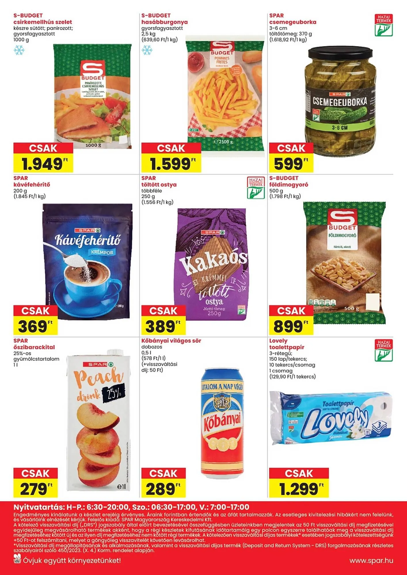 Katalógus Spar akciós újság november 6.-tól november 12.-ig 2025. - Oldal 2