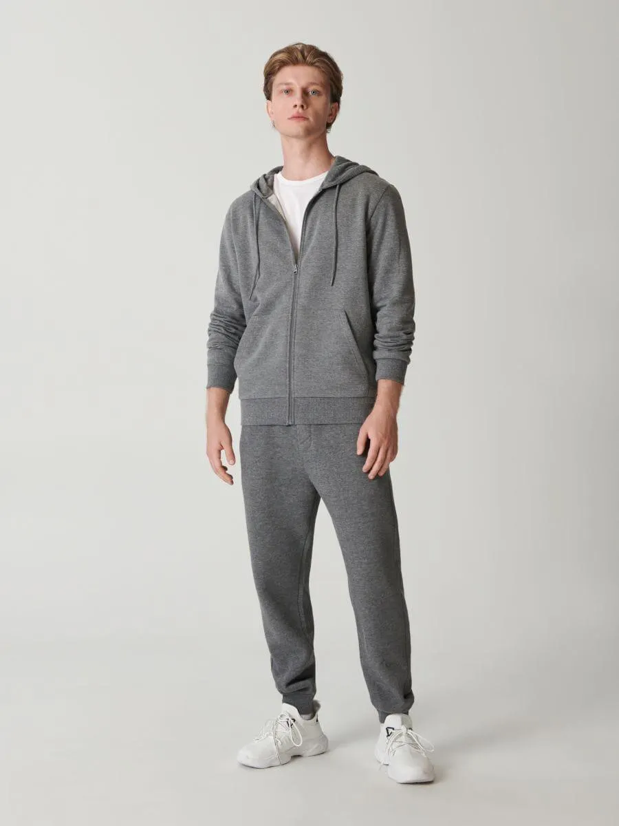 Basic cipzáras, kapucnis felső