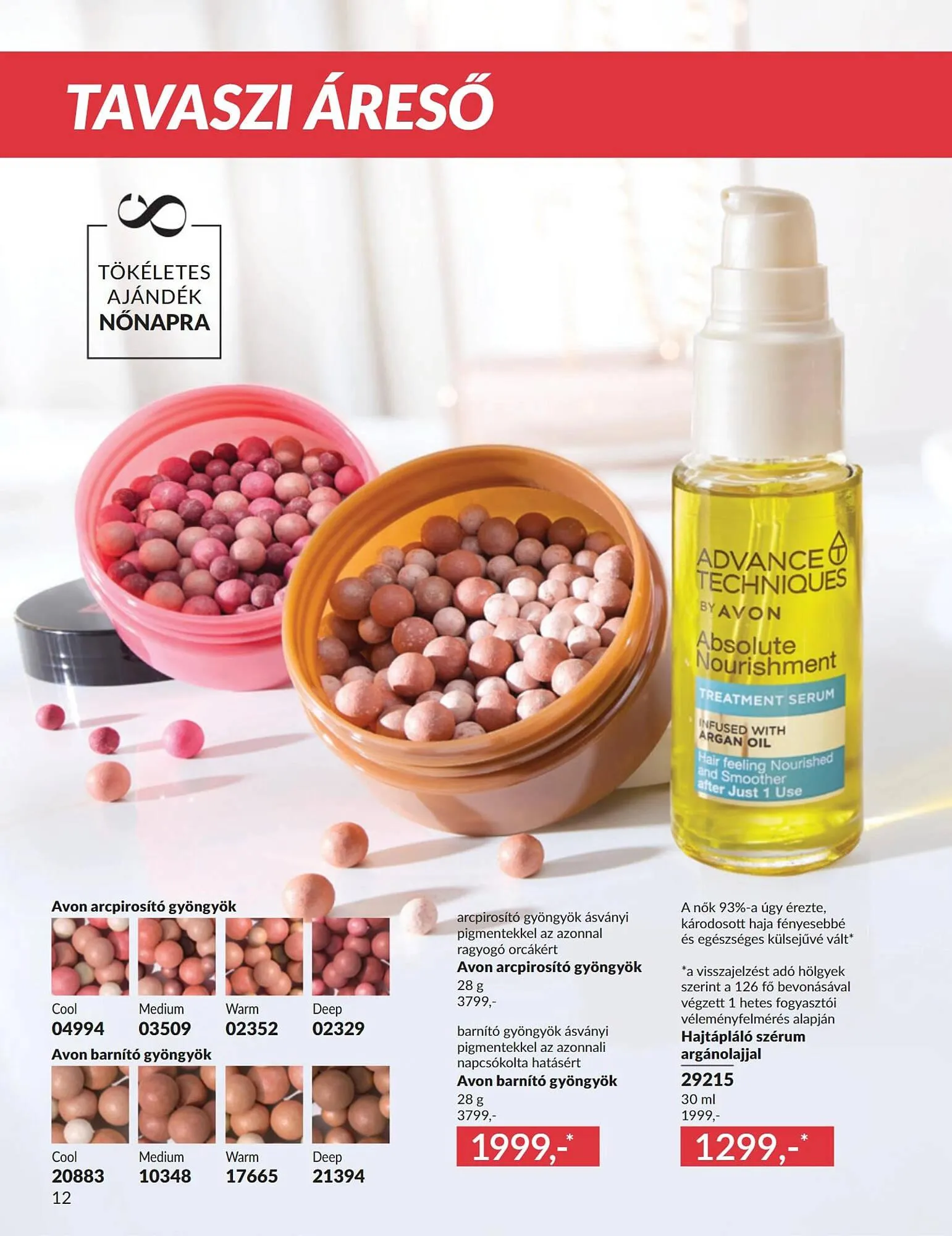 Katalógus AVON akciós újság március 1.-tól március 31.-ig 2025. - Oldal 12