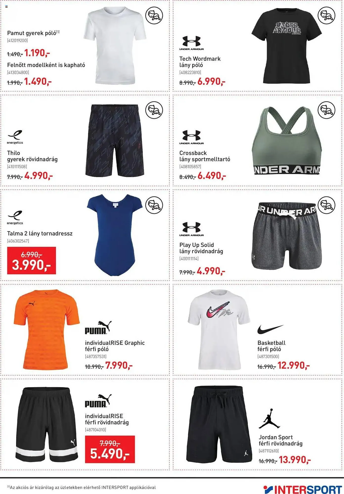 Katalógus Intersport akciós újság augusztus 5.-tól augusztus 17.-ig 2025. - Oldal 7
