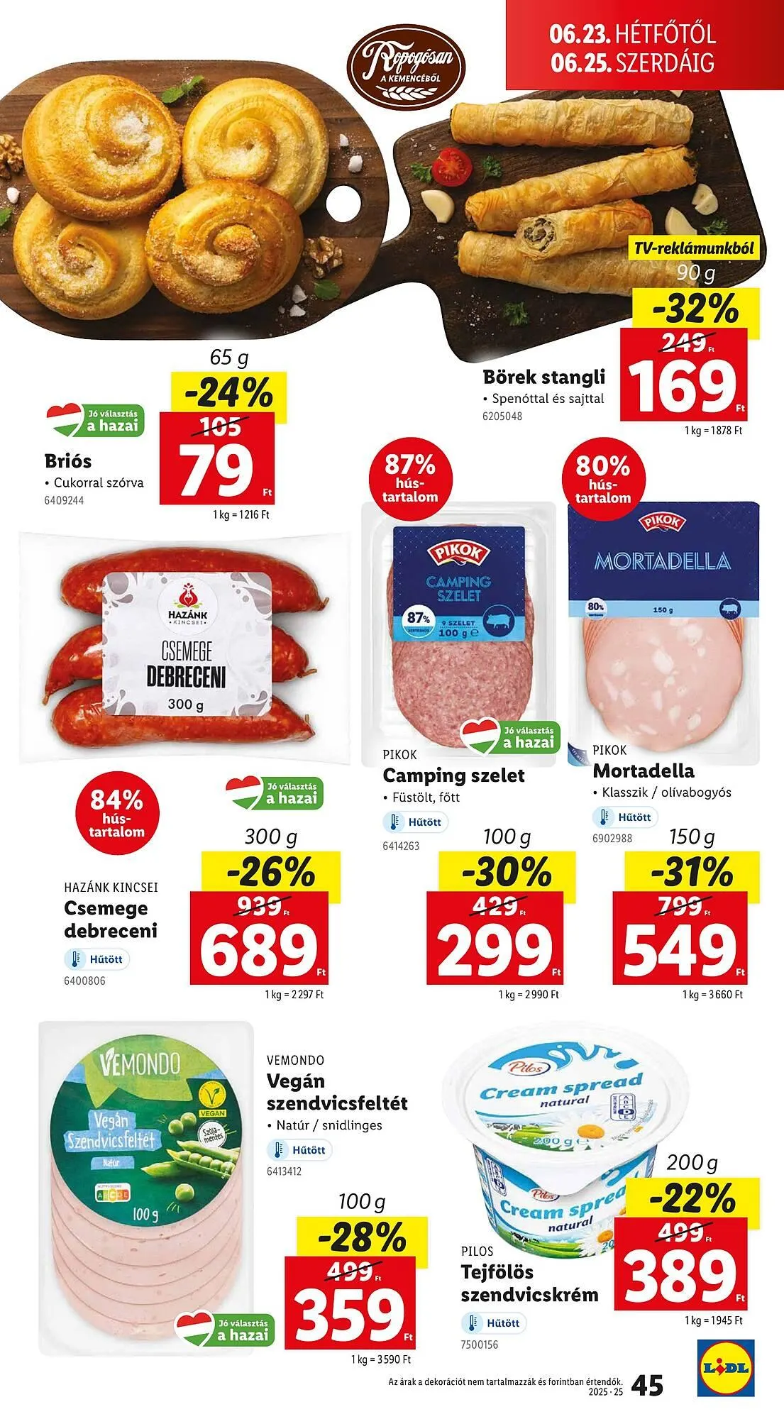 Katalógus Lidl akciós újság június 19.-tól június 25.-ig 2025. - Oldal 45
