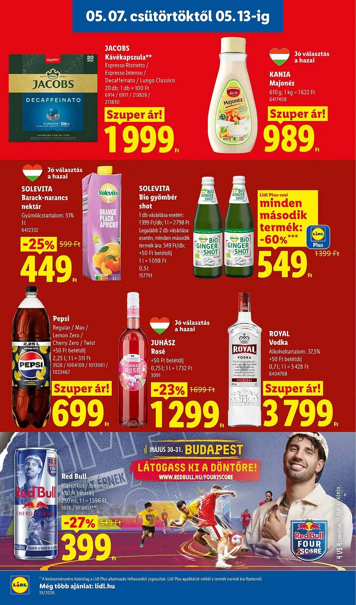 Katalógus Lidl akciós újság május 7.-tól május 13.-ig 2026. - Oldal 14