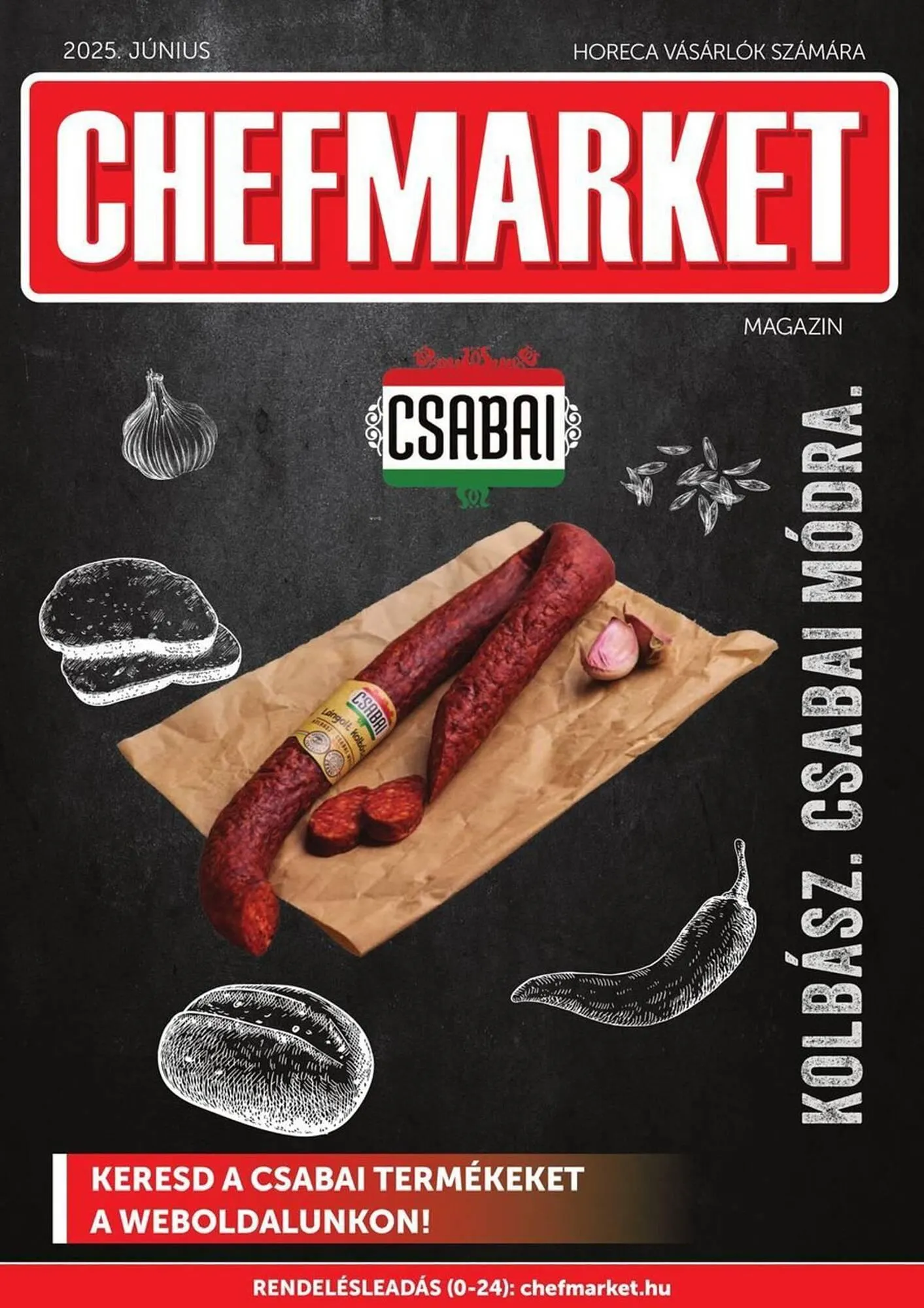 Katalógus Chef Market akciós újság június 1.-tól június 30.-ig 2025. - Oldal 1