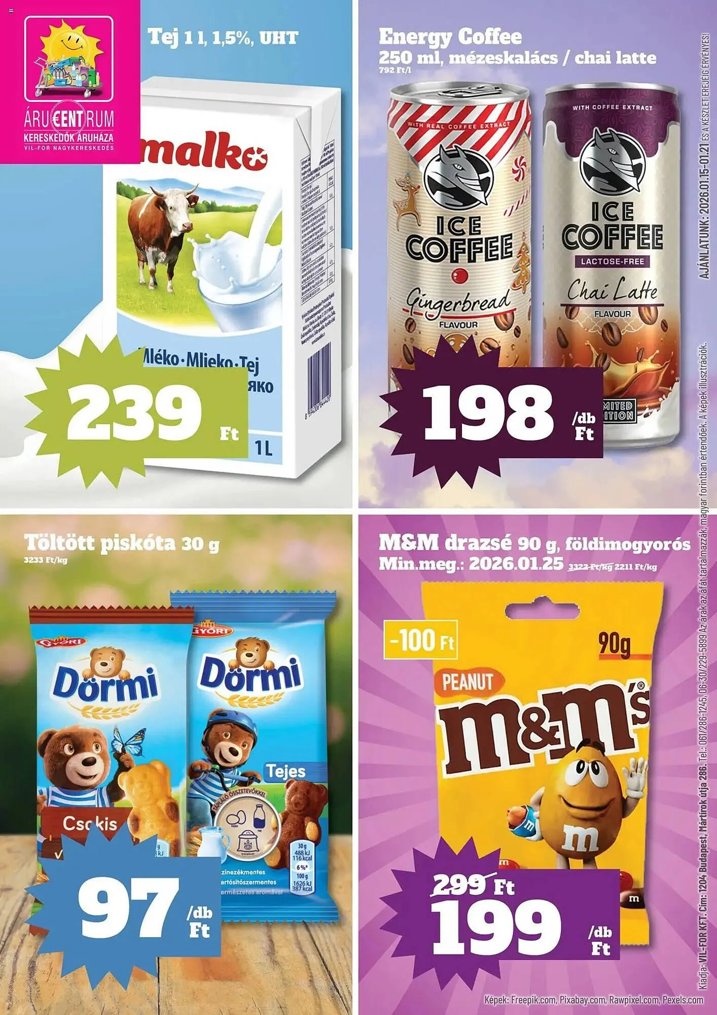 Katalógus Vil-For akciós újság január 15.-tól január 21.-ig 2026. - Oldal 1