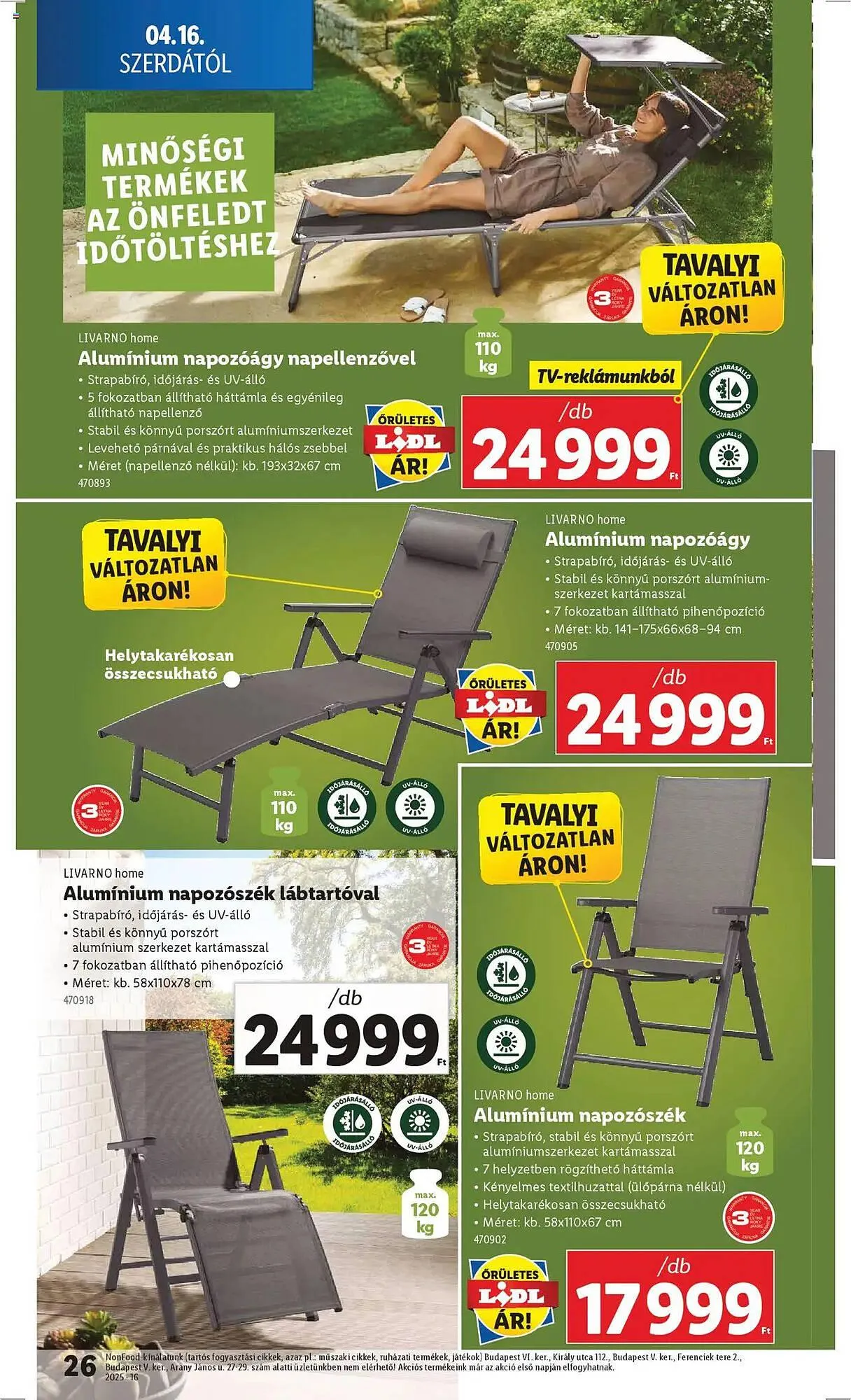 Katalógus Lidl akciós újság április 16.-tól április 22.-ig 2025. - Oldal 26