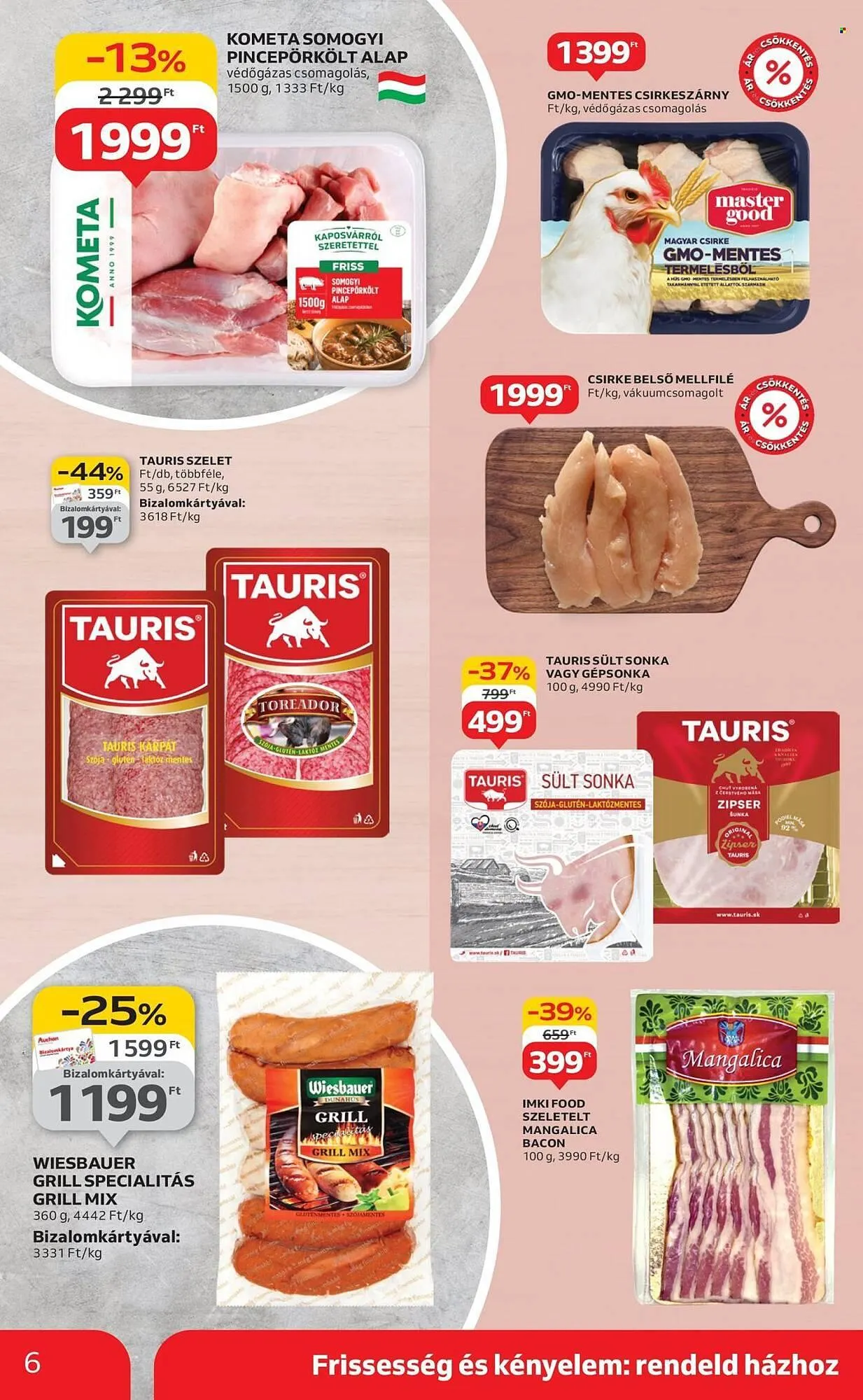 Katalógus Auchan akciós újság július 31.-tól augusztus 6.-ig 2025. - Oldal 6