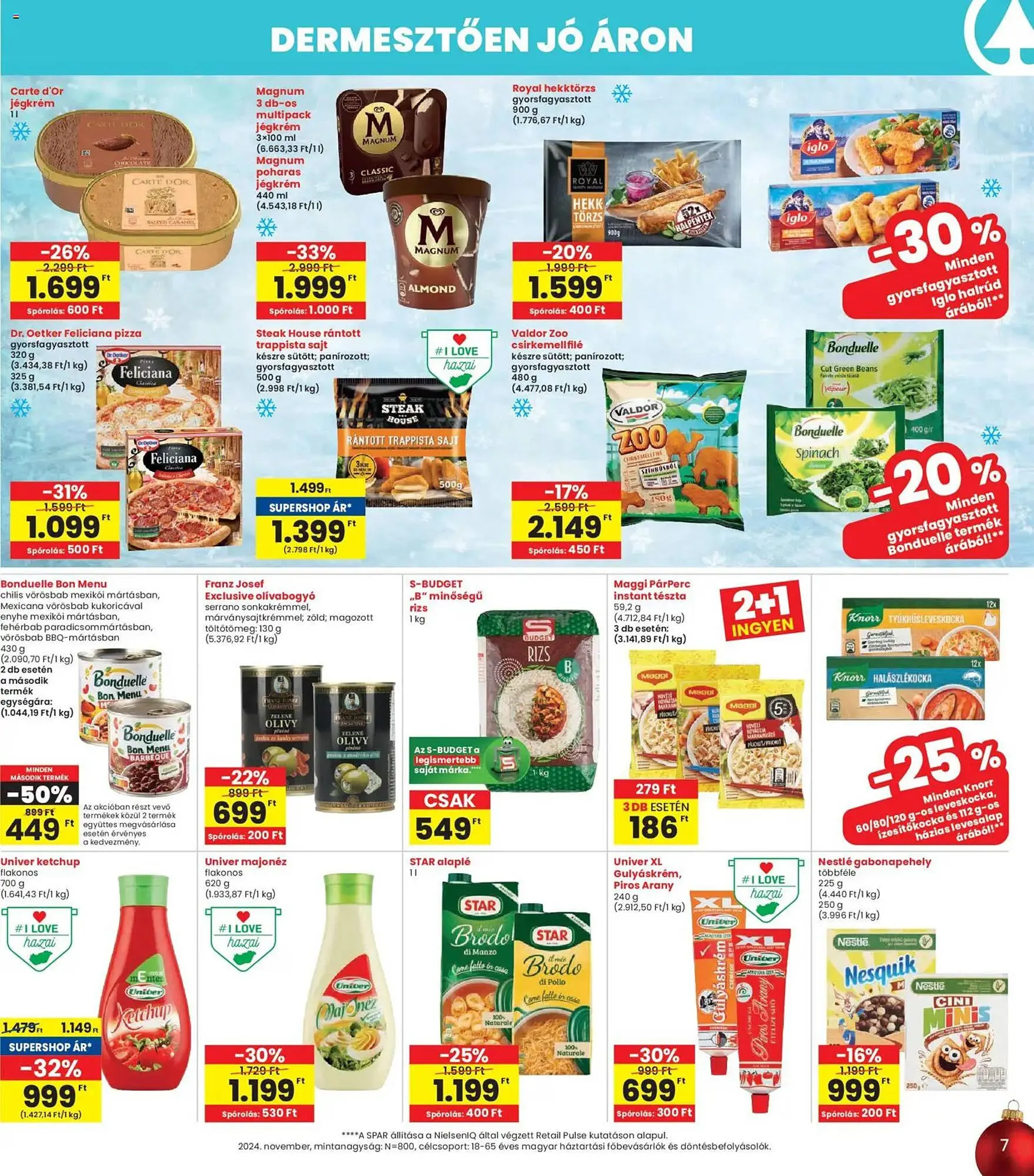 Katalógus Interspar akciós újság december 4.-tól december 10.-ig 2025. - Oldal 7