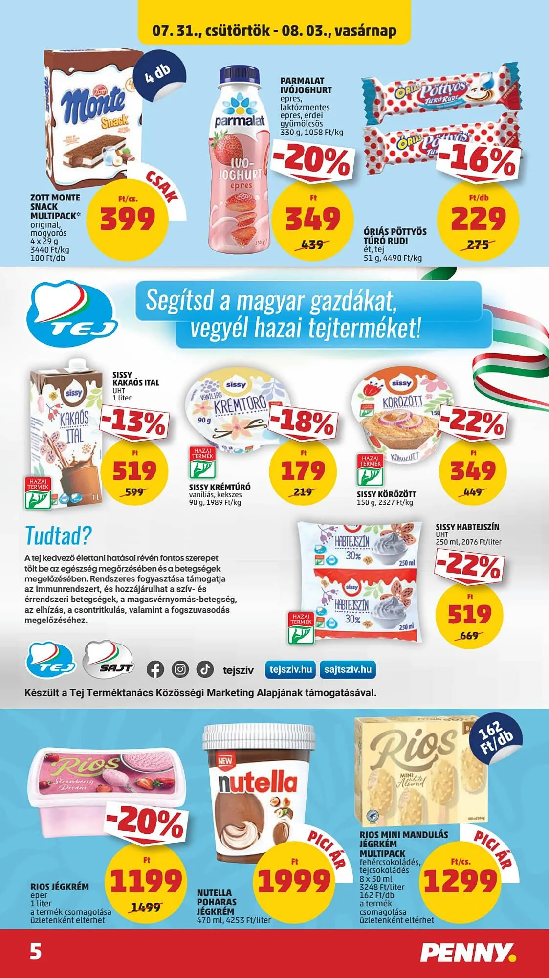 Katalógus PENNY akciós újság július 31.-tól augusztus 6.-ig 2025. - Oldal 7