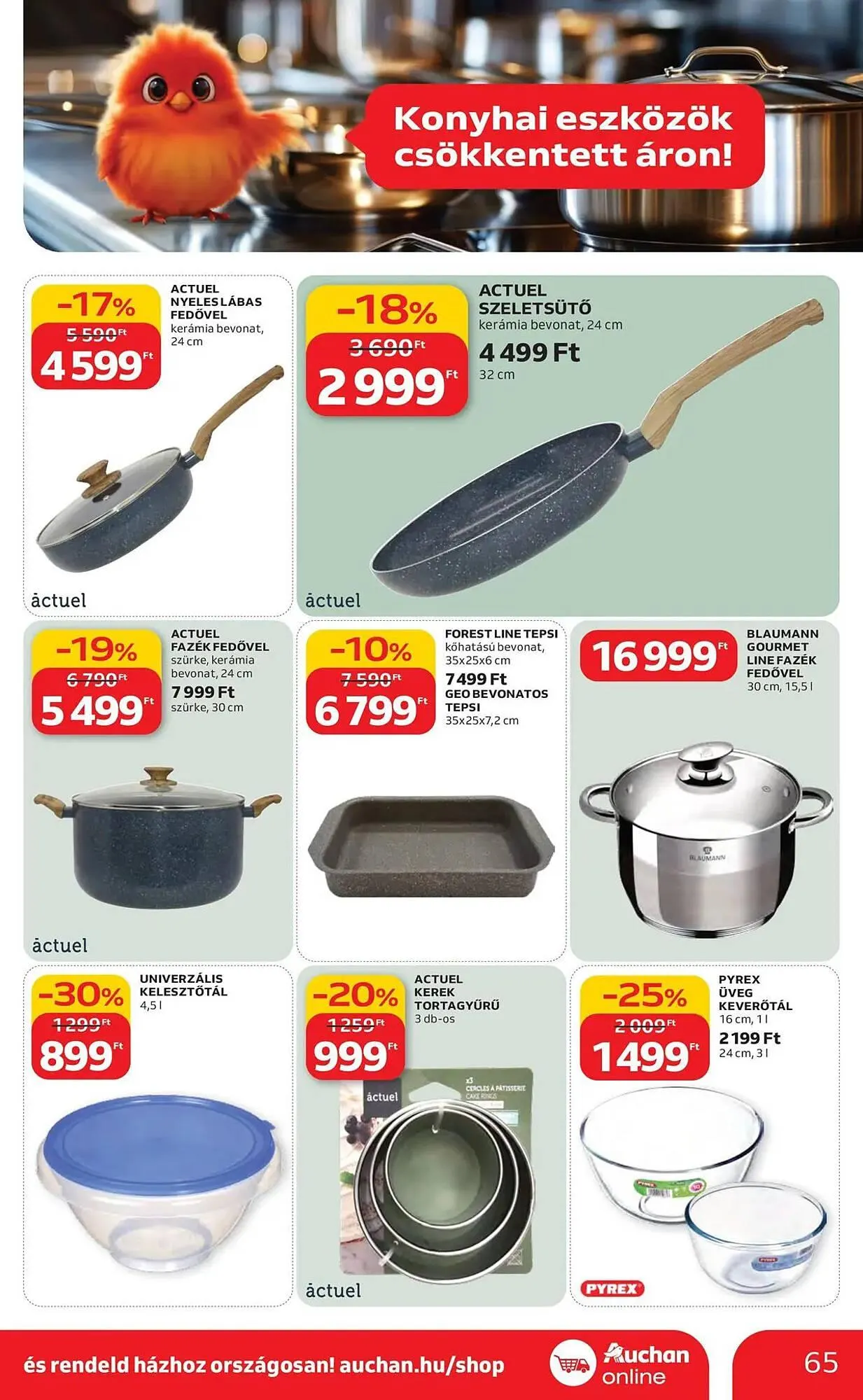 Katalógus Auchan akciós újság március 19.-tól március 25.-ig 2026. - Oldal 65