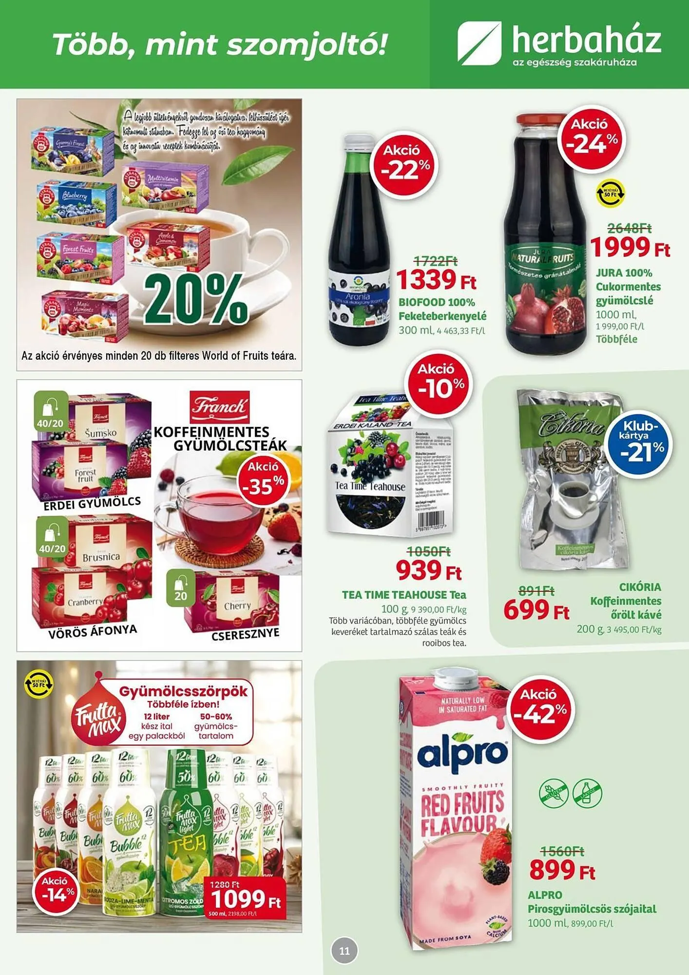 Katalógus Herbaház akciós újság március 4.-tól április 6.-ig 2026. - Oldal 11