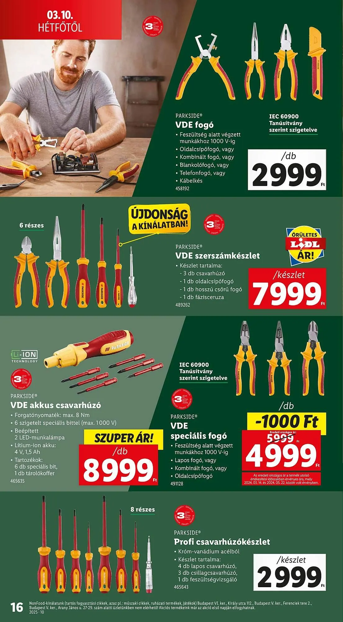 Katalógus Lidl akciós újság március 6.-tól március 19.-ig 2025. - Oldal 16