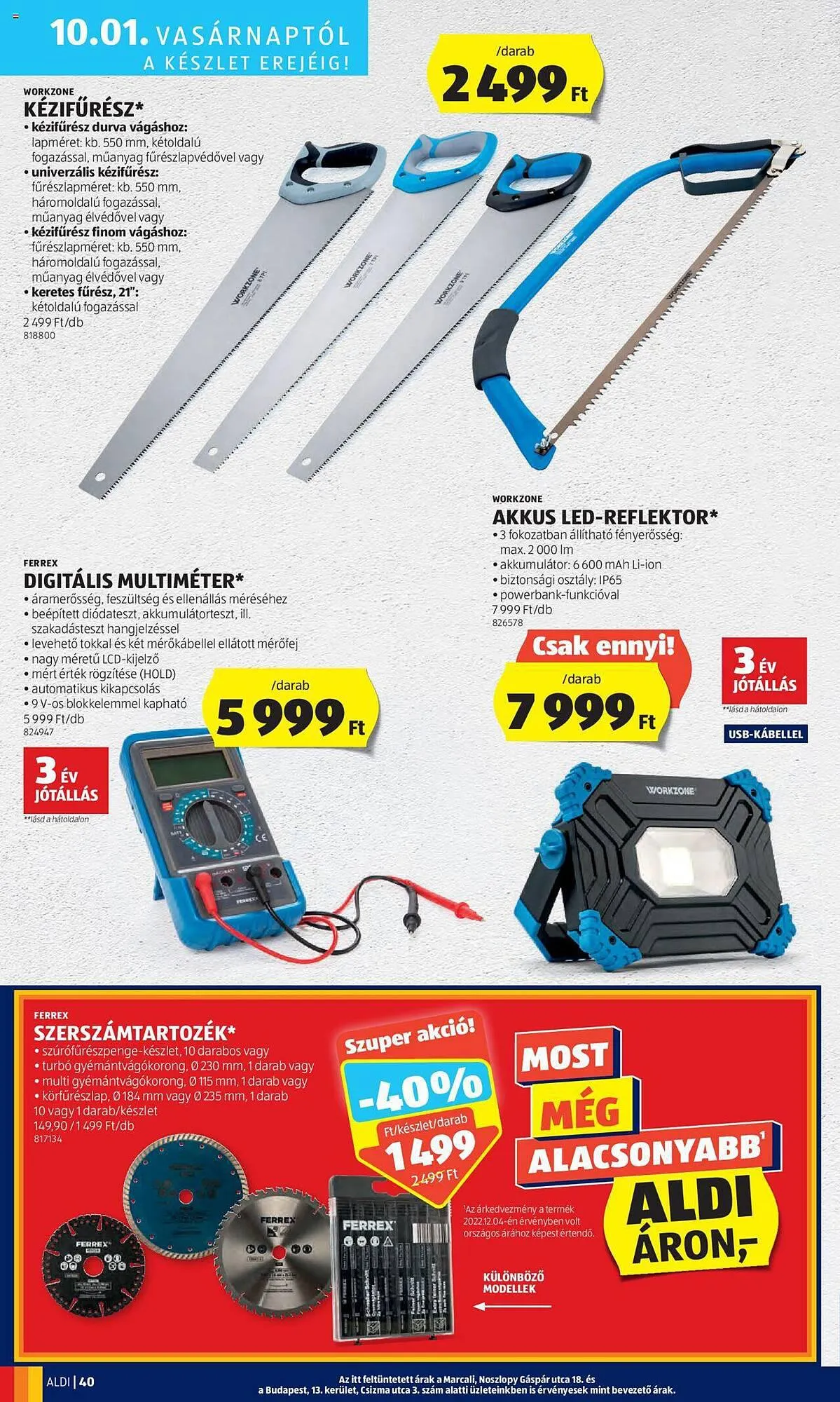 Katalógus ALDI akciós újság szeptember 28.-tól október 4.-ig 2023. - Oldal 44