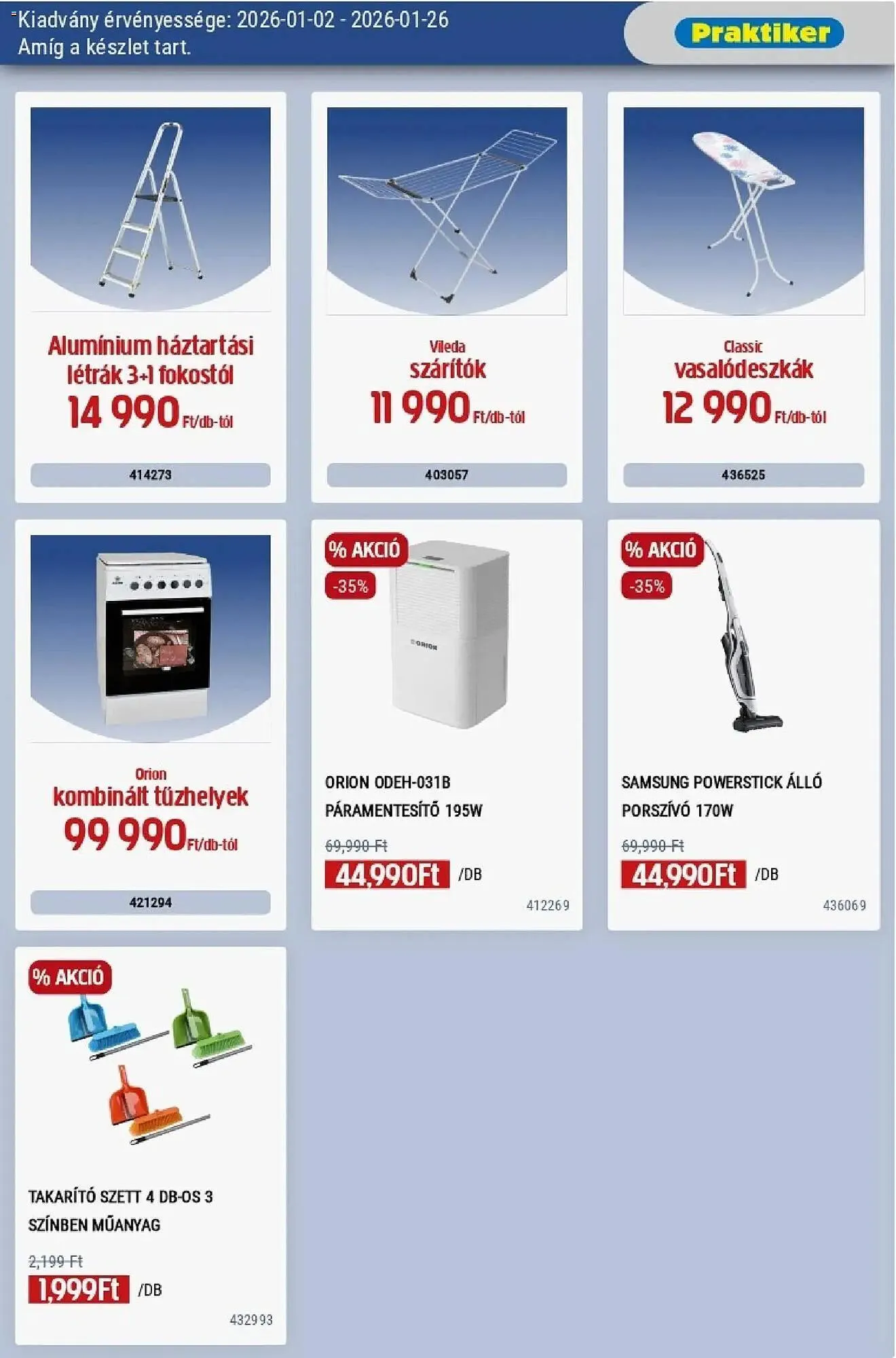 Katalógus Praktiker akciós újság január 2.-tól január 26.-ig 2026. - Oldal 9