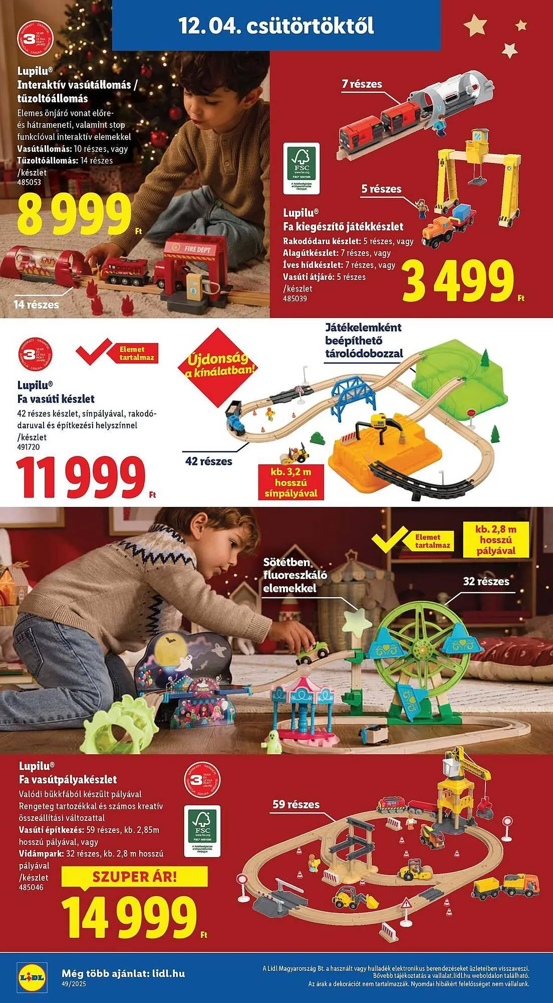 Katalógus Lidl akciós újság december 4.-tól december 28.-ig 2025. - Oldal 4