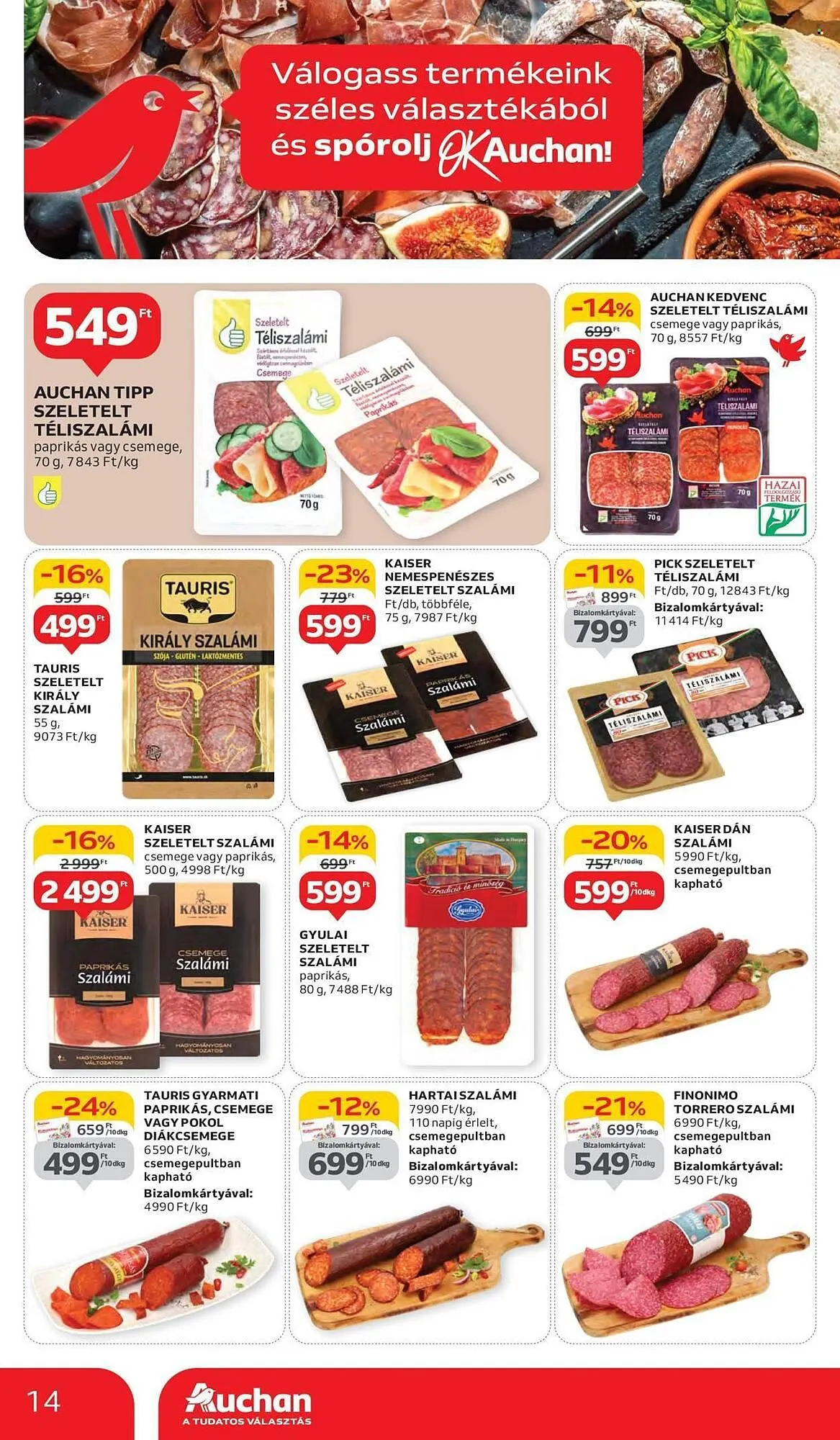 Katalógus Auchan akciós újság június 5.-tól június 11.-ig 2025. - Oldal 14