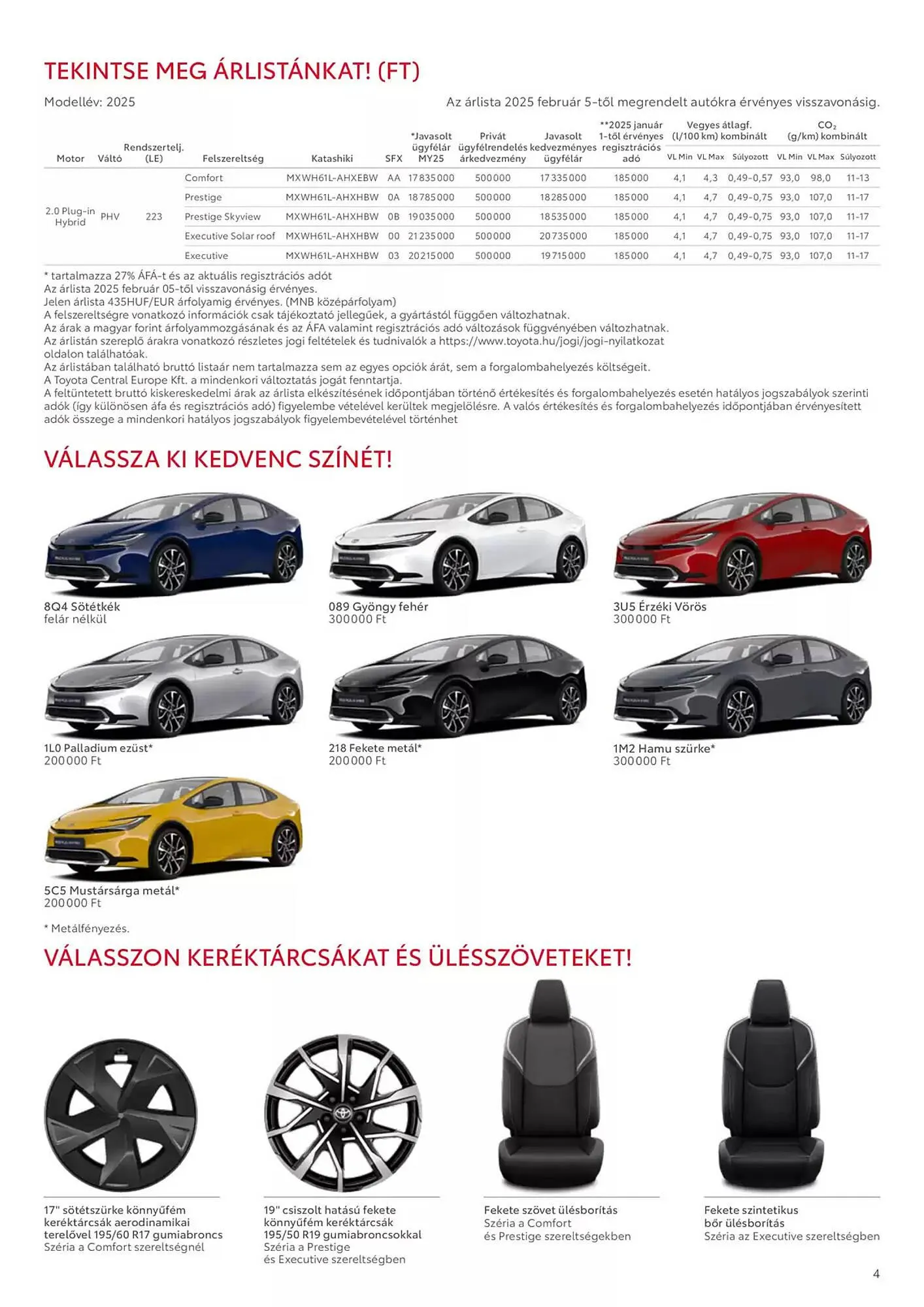 Katalógus Toyota akciós újság február 6.-tól február 6.-ig 2026. - Oldal 4